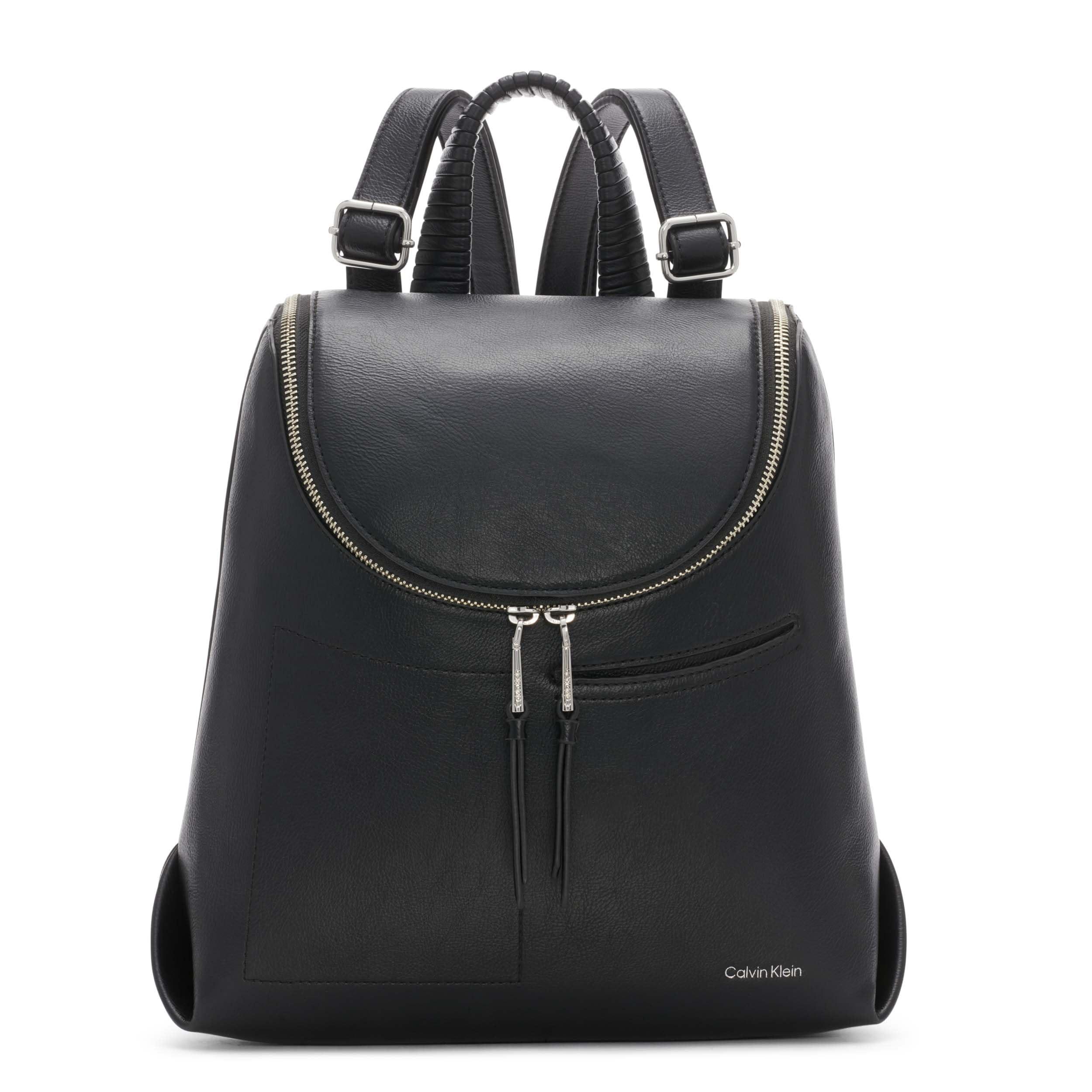Calvin Klein Lake Organizational Backpack in Black Lyst