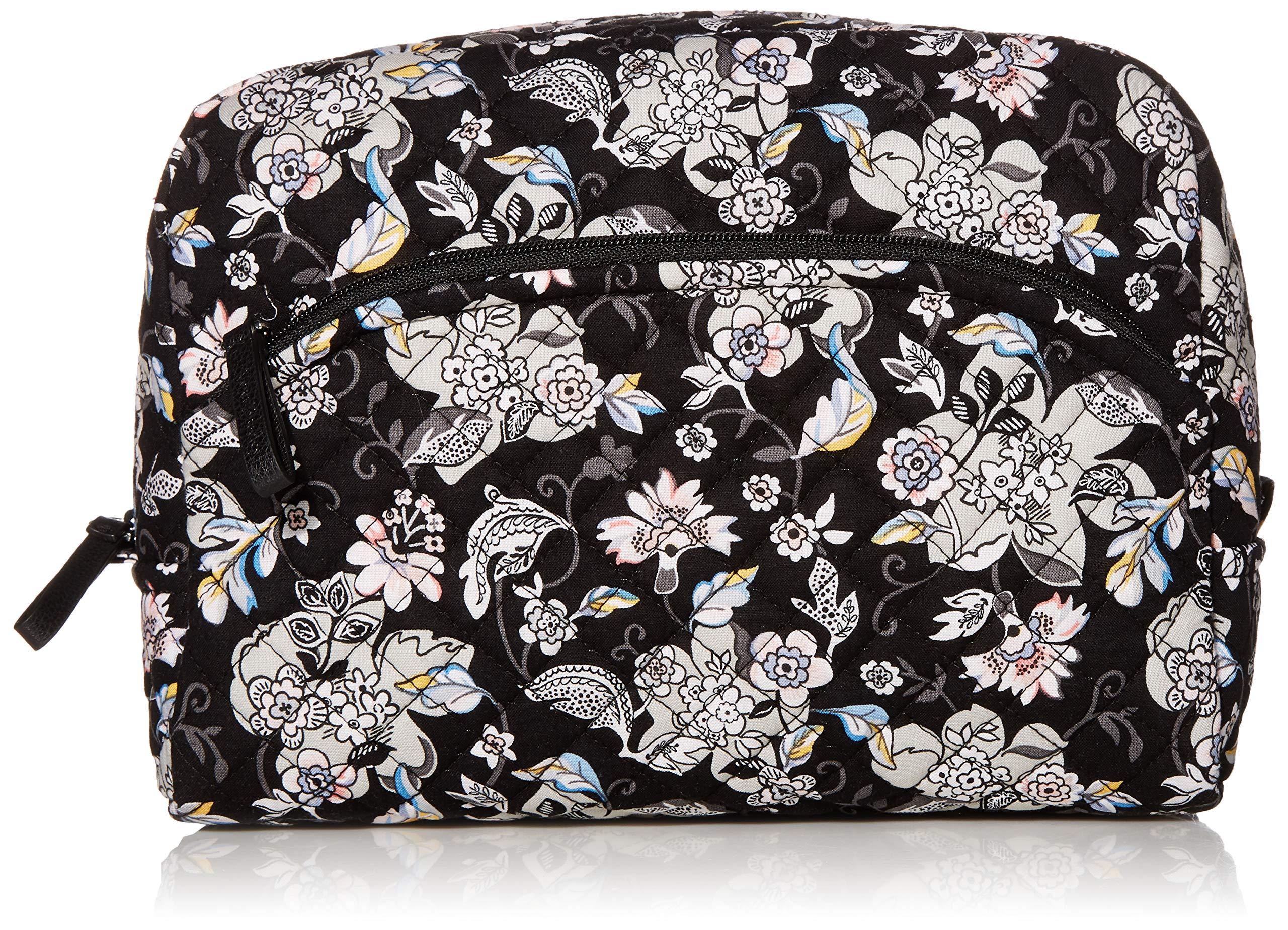 vera bradley makeup bag black