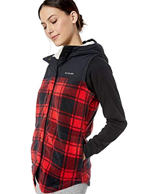 Columbia Buffalo Plaid Vest Online Sale 