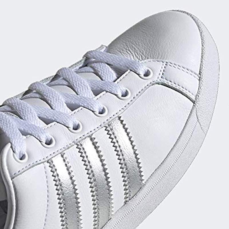 adidas coast star silver