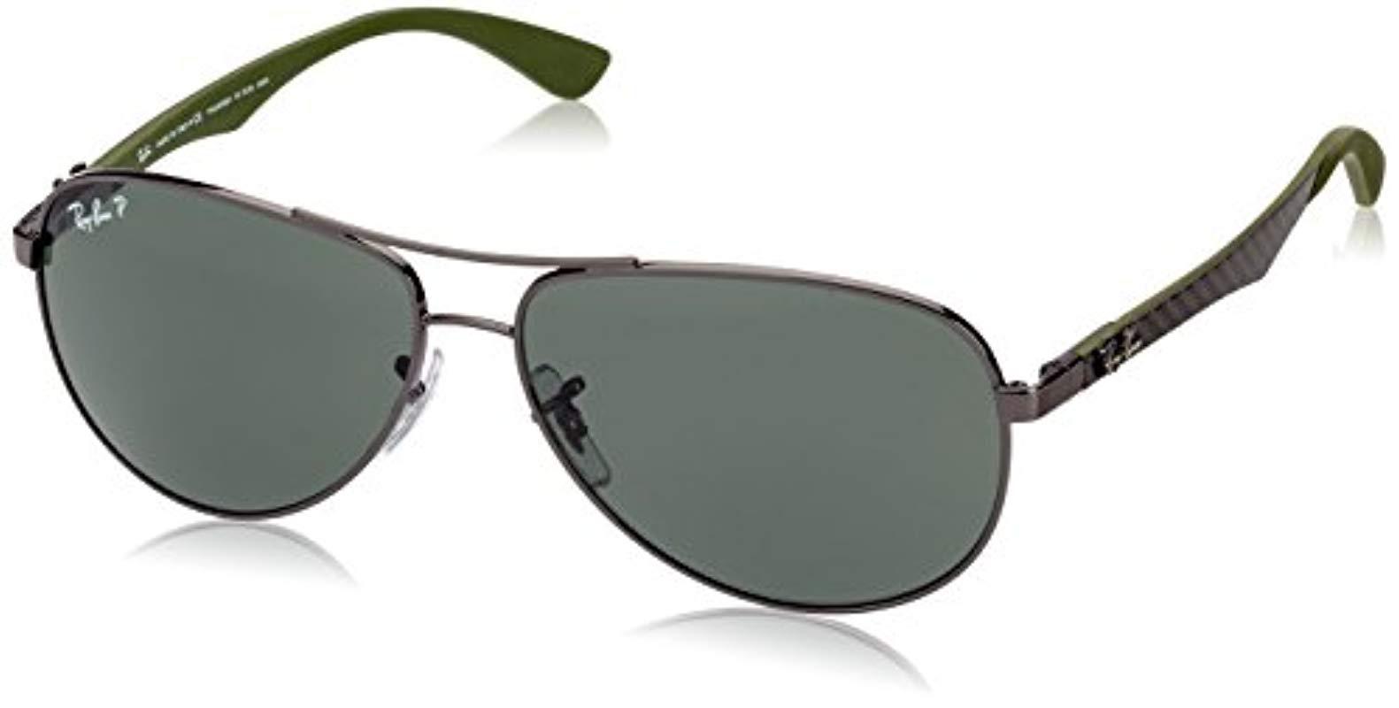 Lyst RayBan S Carbon Fibre Sunglasses (rb8313 58) Metal,acetate