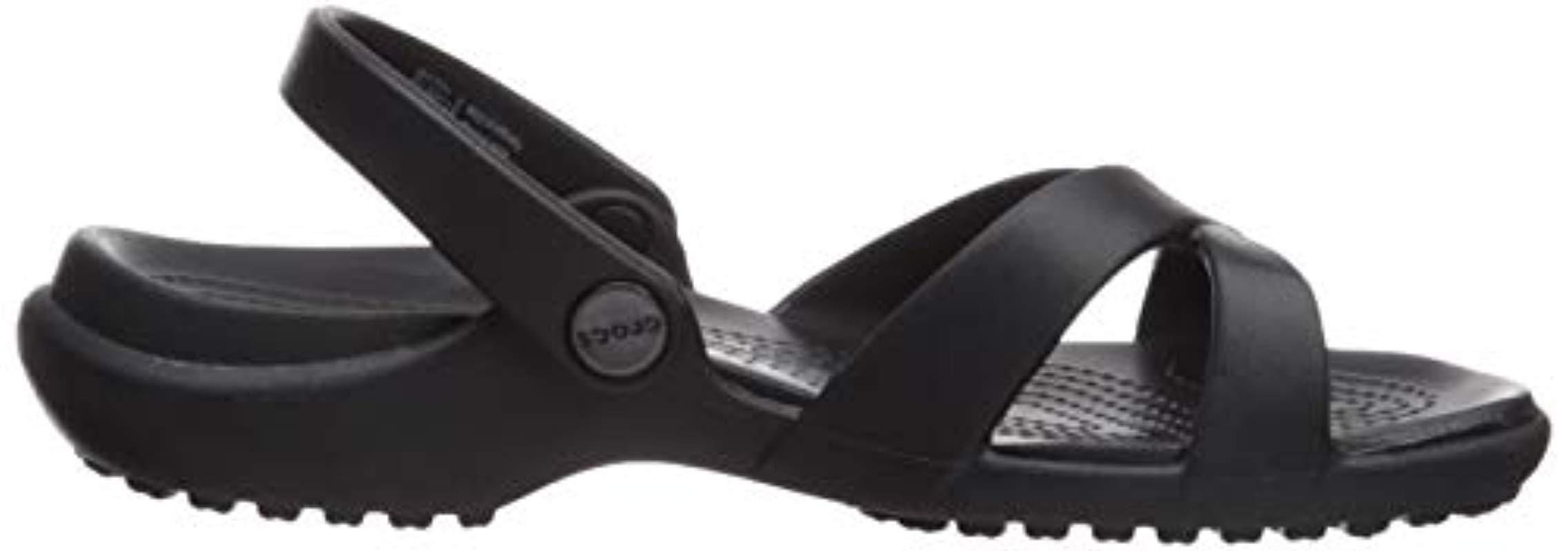 crocs meleen crossband sandal