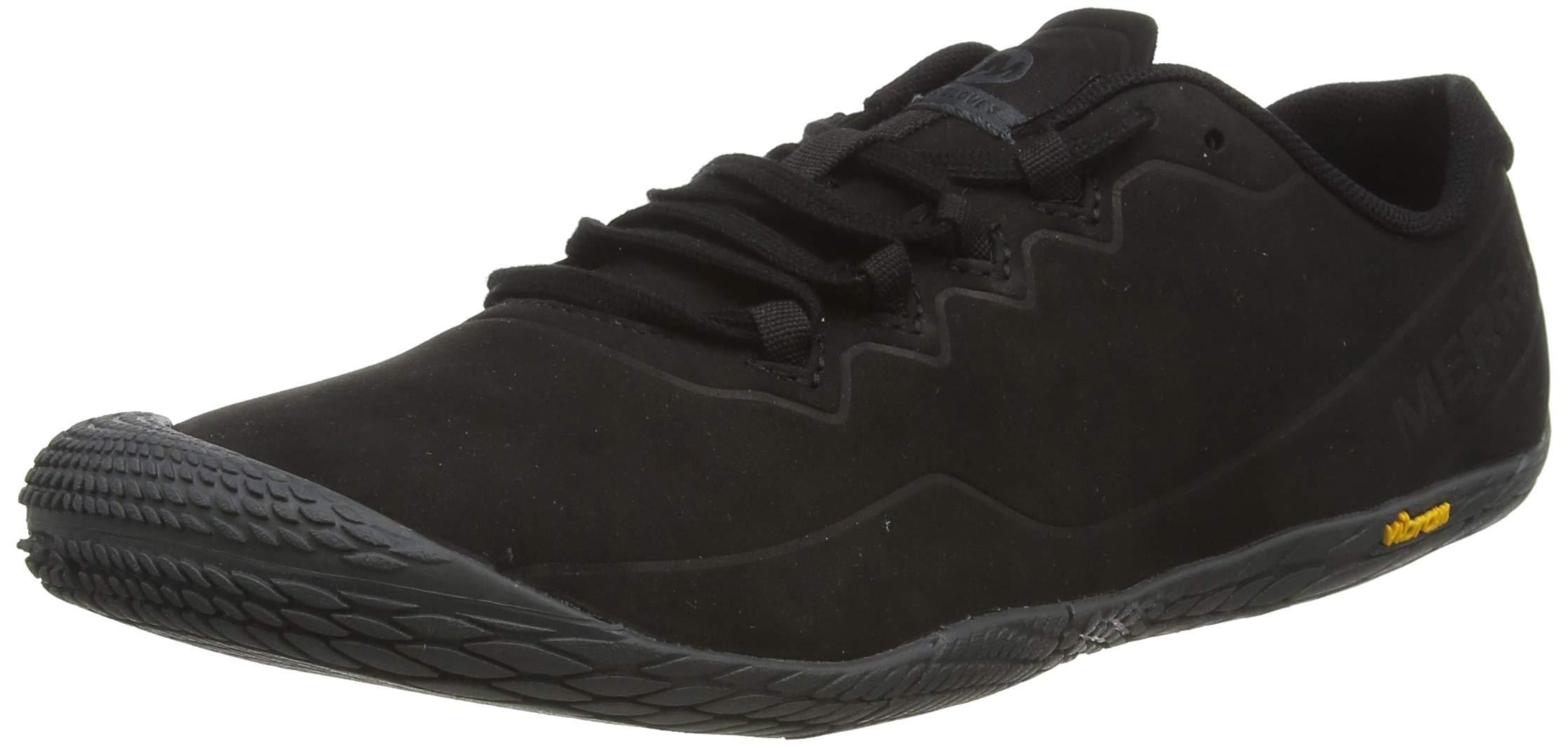 Merrell Leather Vapor Glove 3 Luna Ltr Fitness Shoes in Black/Black ...