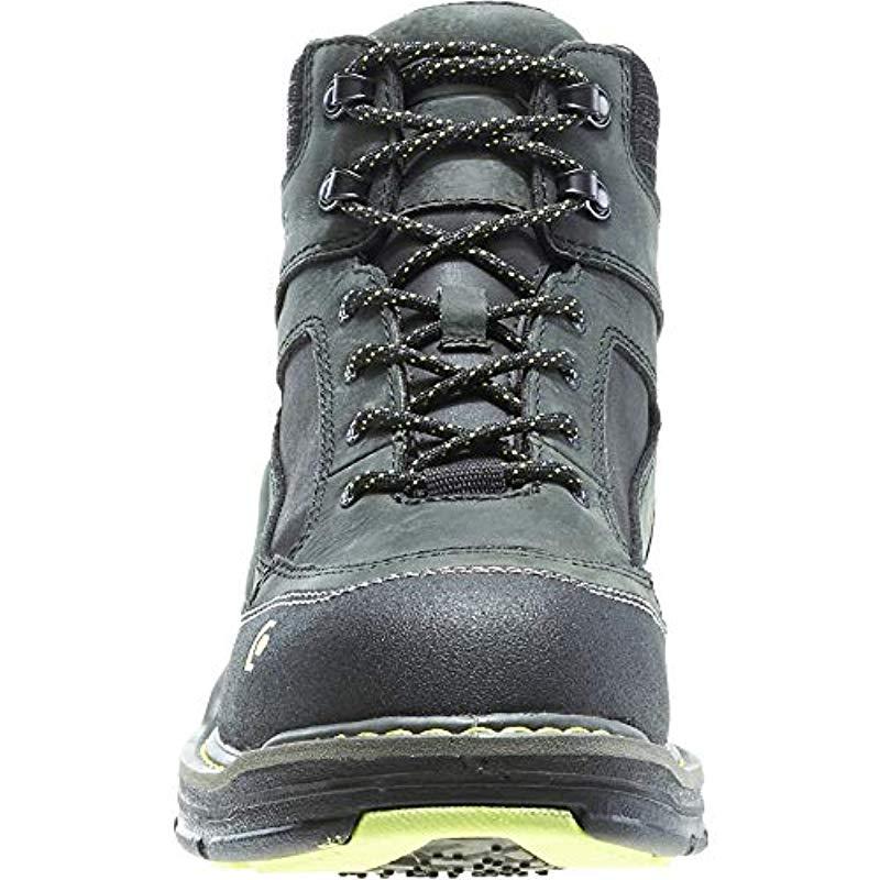 wolverine men's overman nano toe 6 inch wpf contour welt work boot