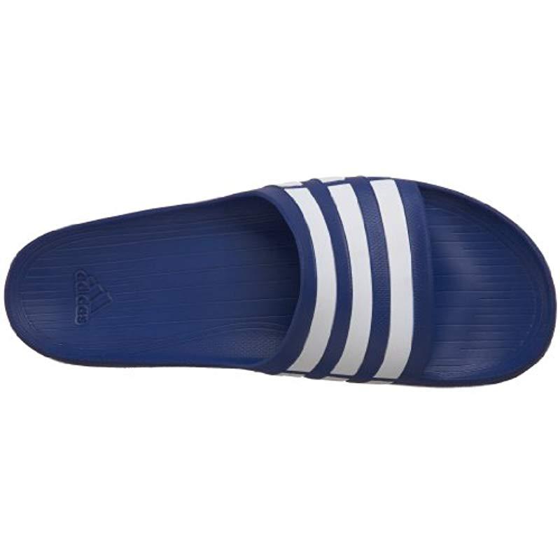 adidas duramo slide blue