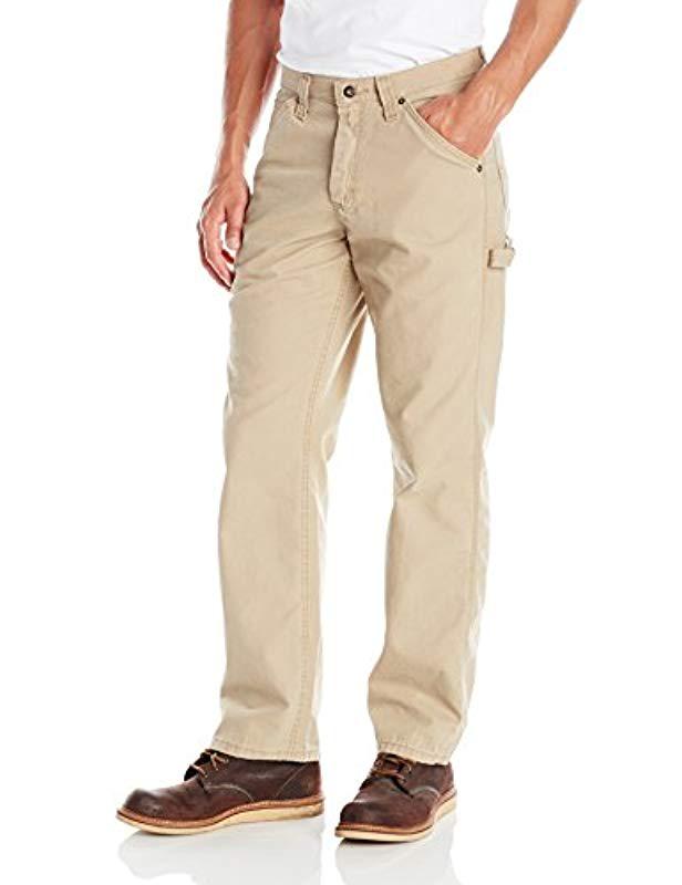 Lee Jeans Loose-fit Carpenter Jean in Khaki (Natural) for Men - Save 28 ...