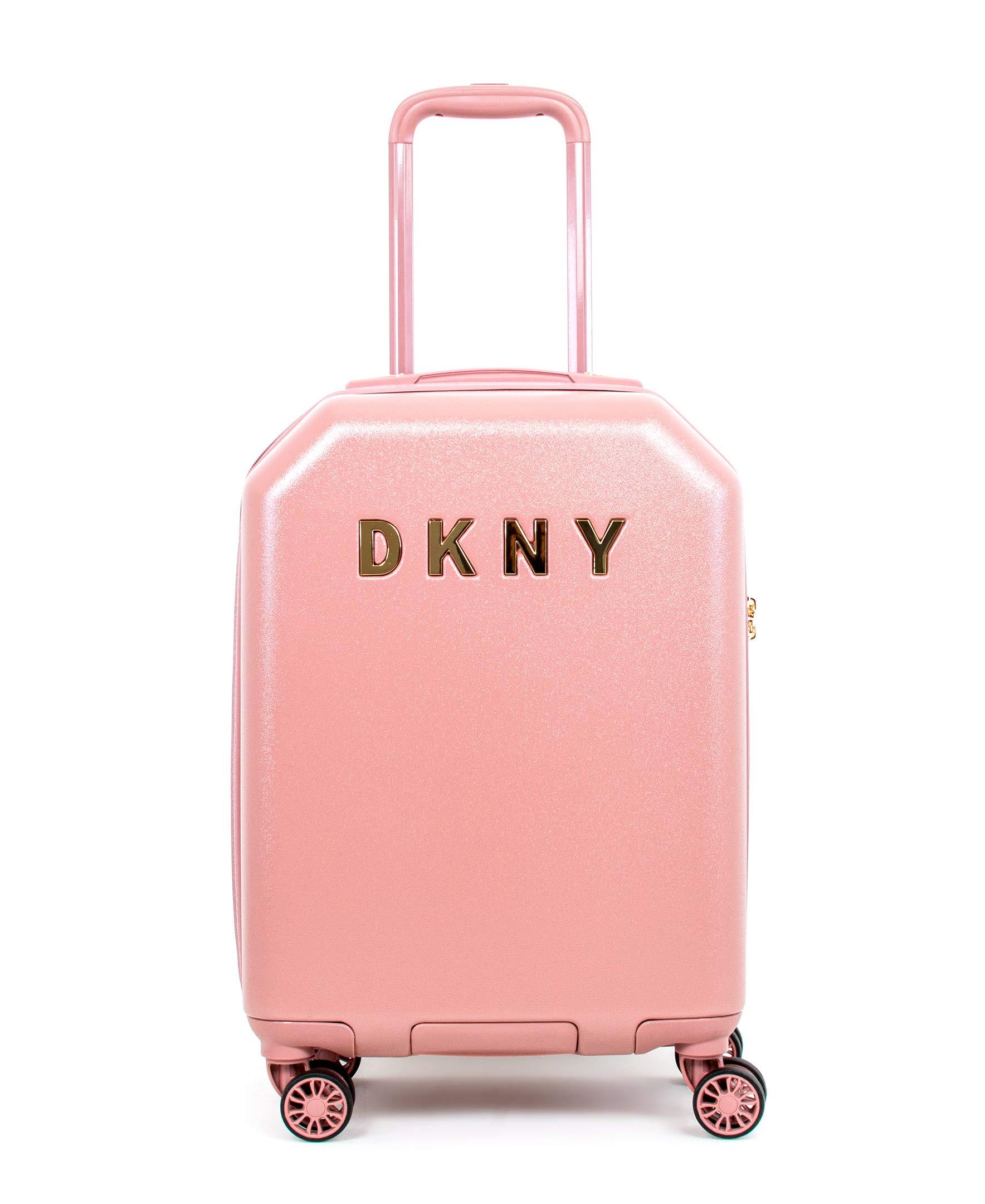 DKNY Metal Logo 26" Upright Spinner in Pink | Lyst