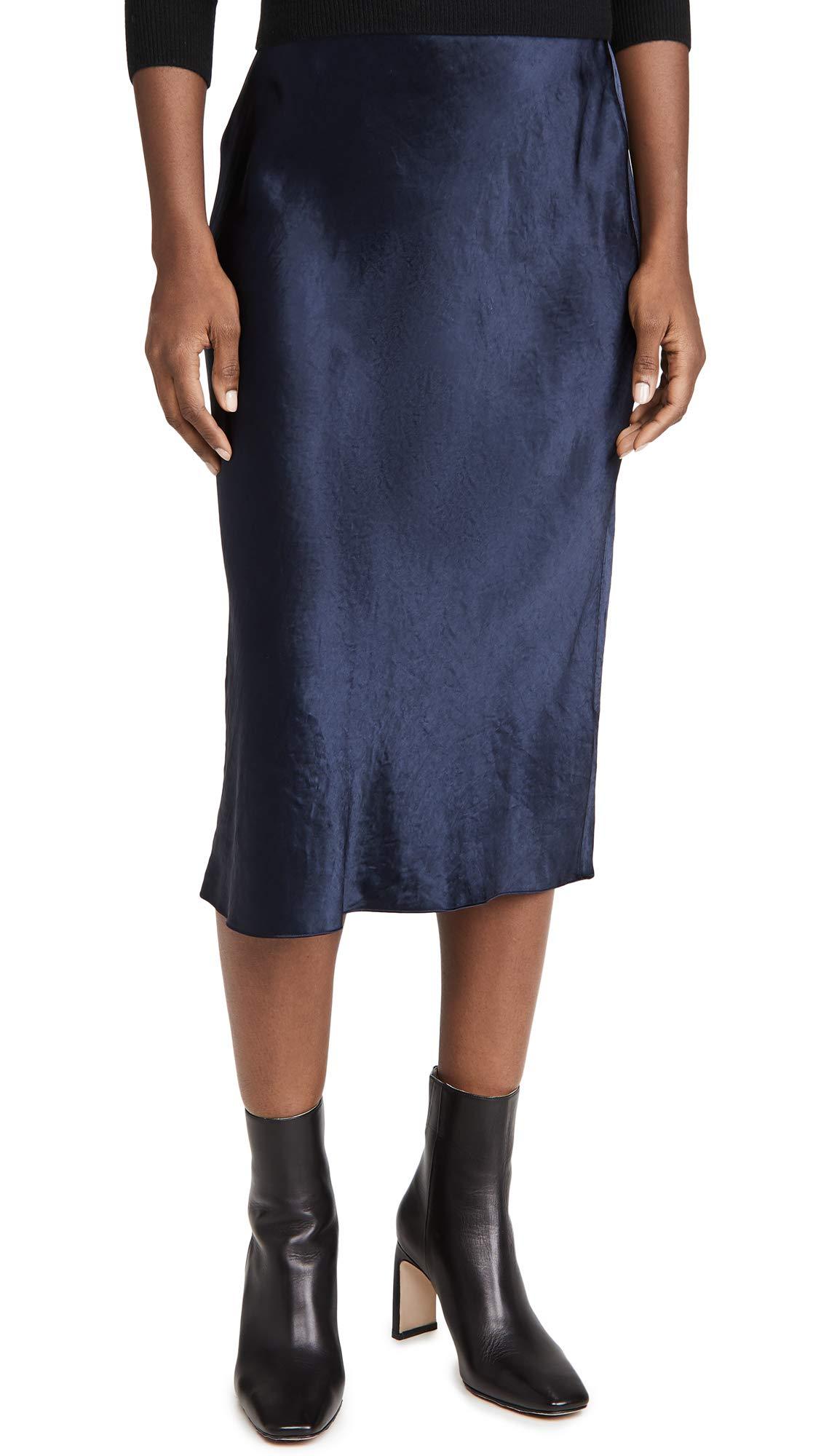 Vince Slip Skirt in Blue - Save 37% - Lyst