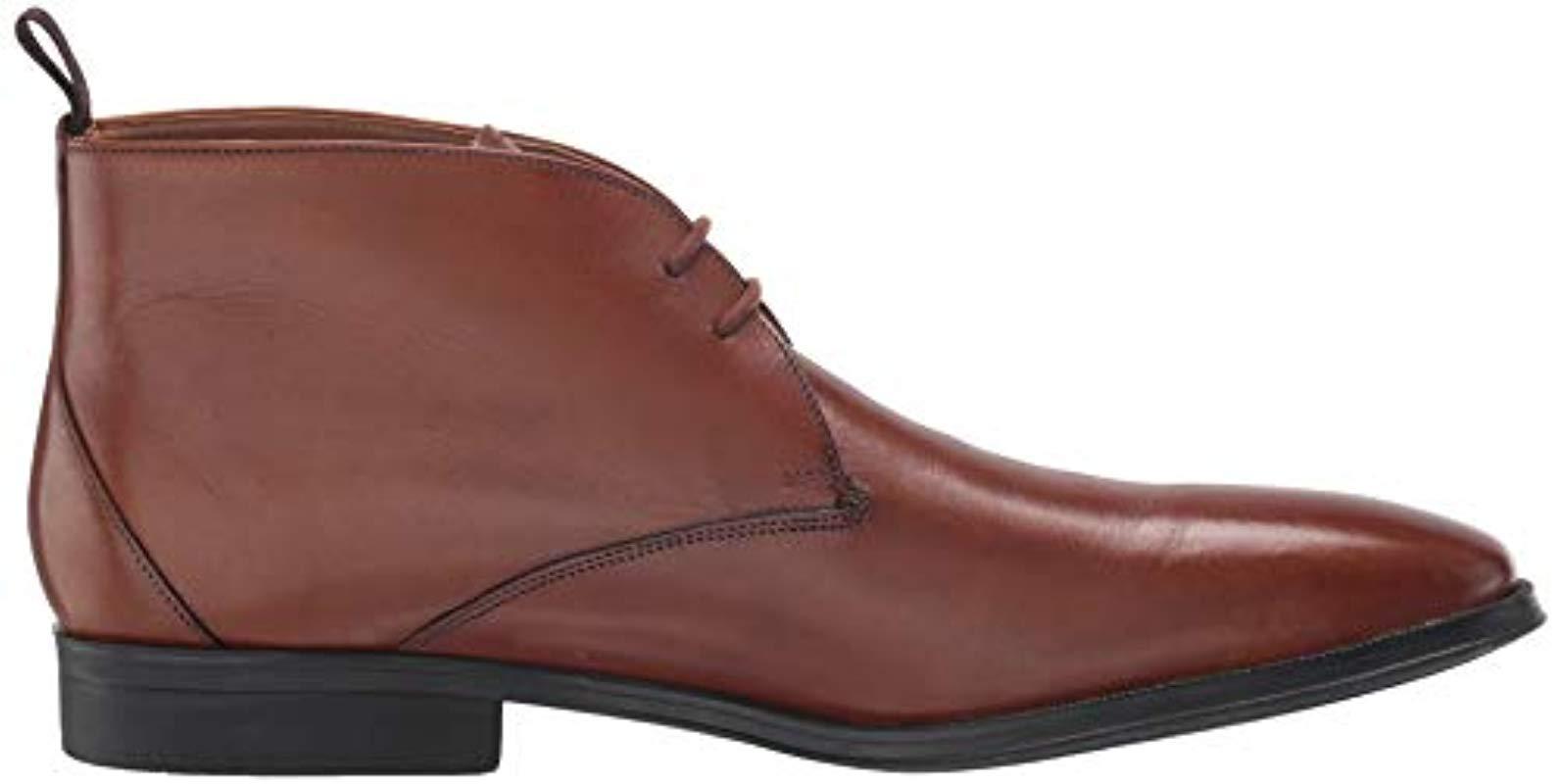 Clarks Leather Gilman Mid Ankle Boot in Dark Tan Leather (Brown) for Men -  Save 65% - Lyst