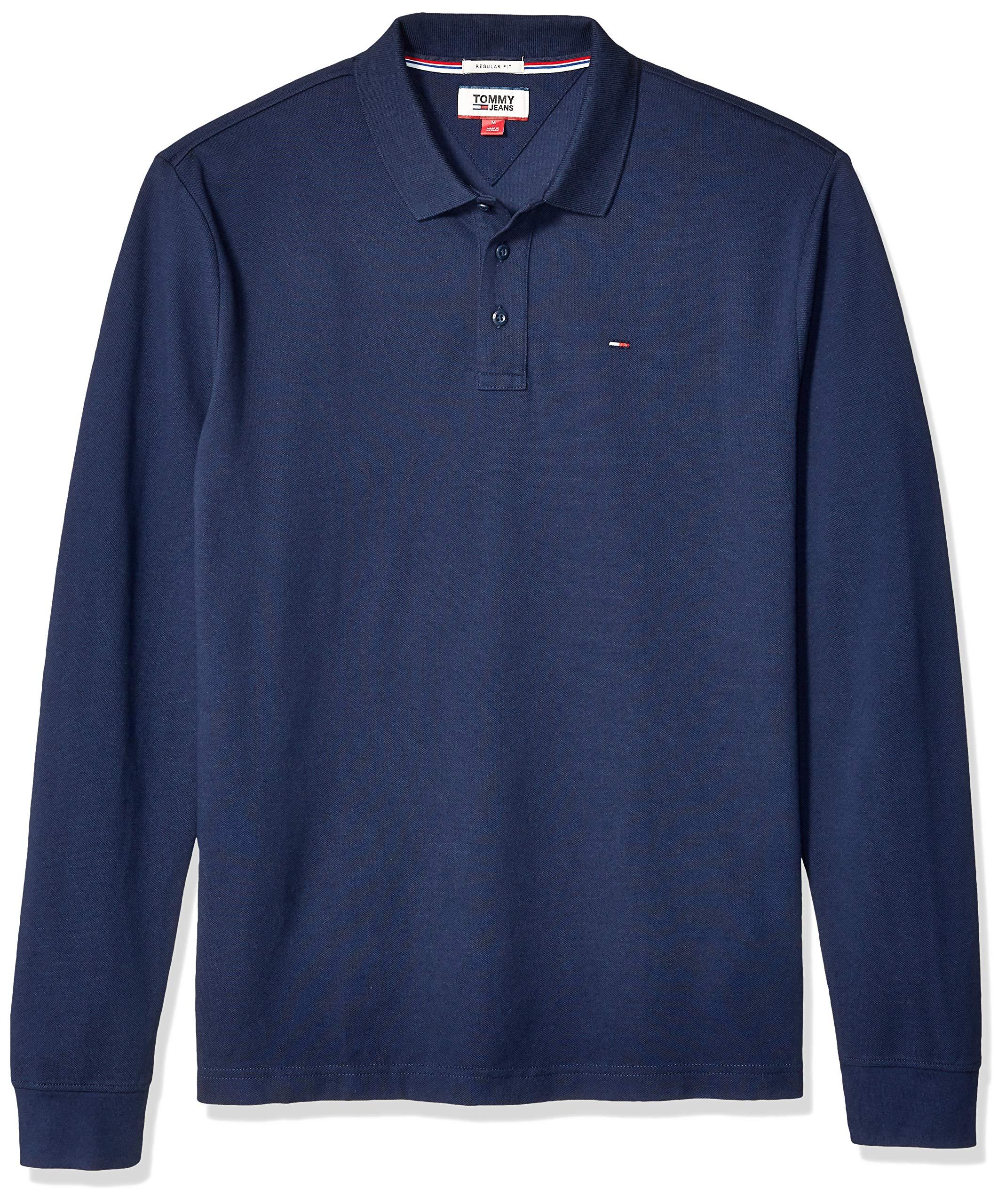 tommy polo long sleeve