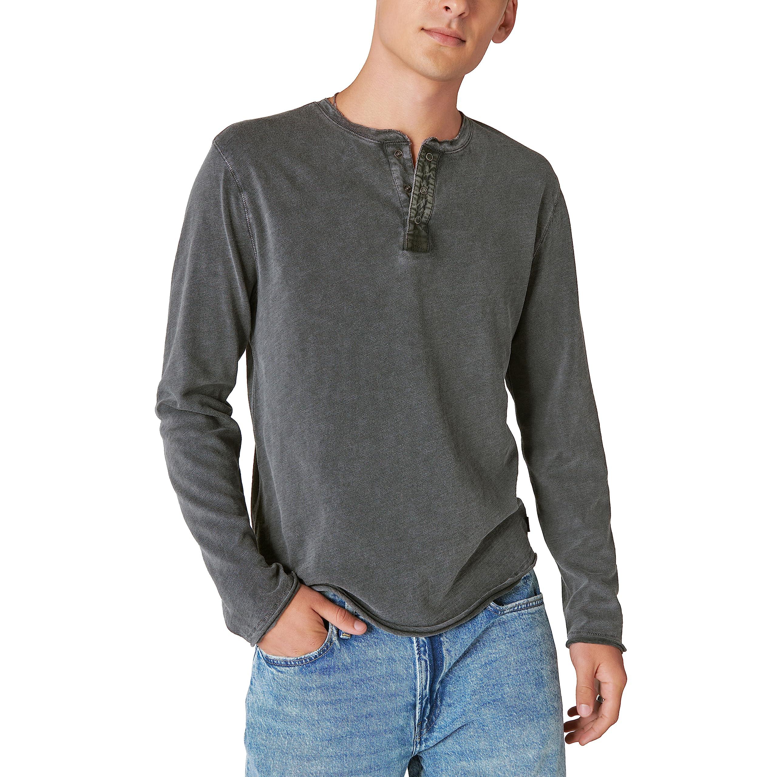 WEEKEND SLUB JERSEY LONG SLEEVE HENLEY