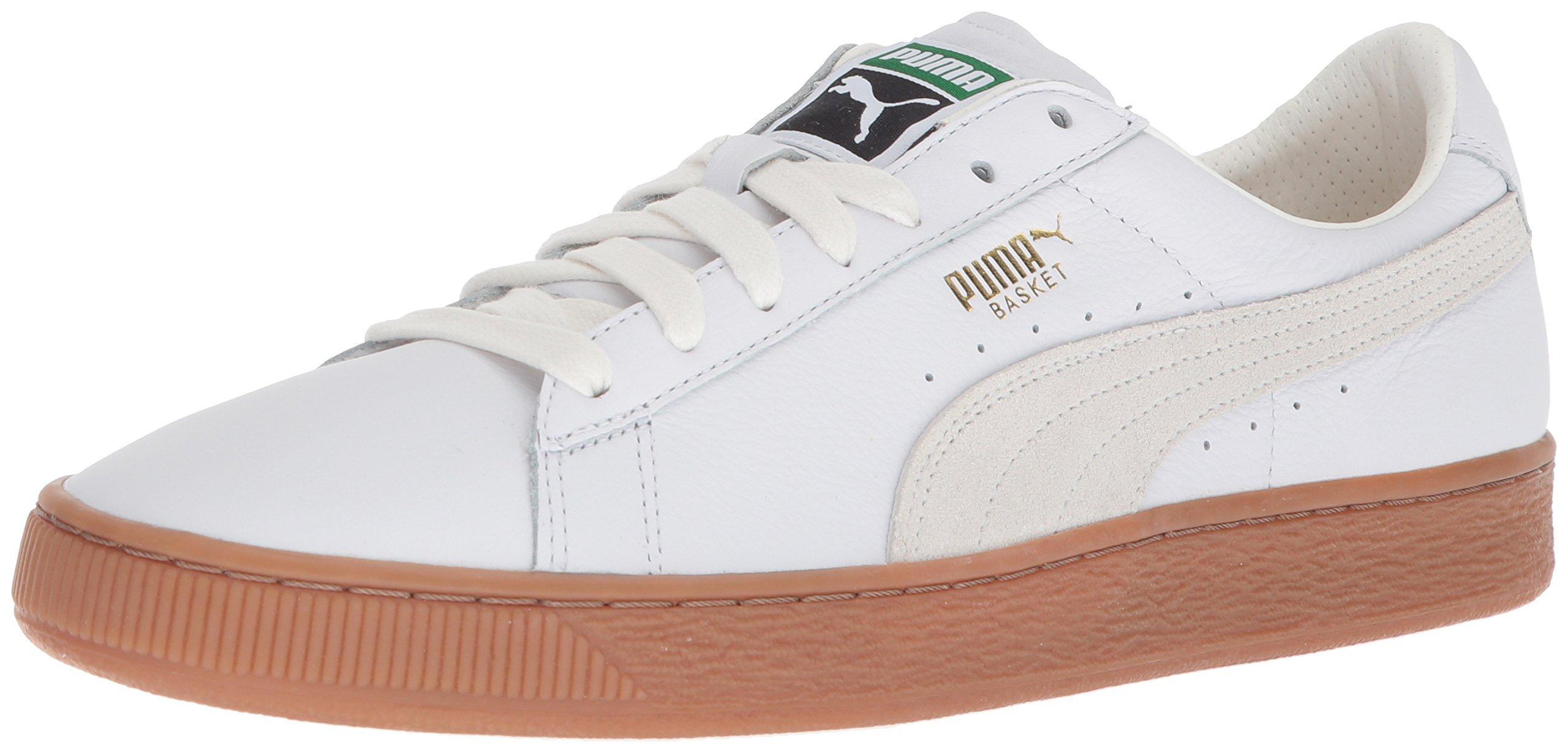 Beg smog Verslagen PUMA Basket Classic Gum Deluxe Sneaker in White for Men | Lyst