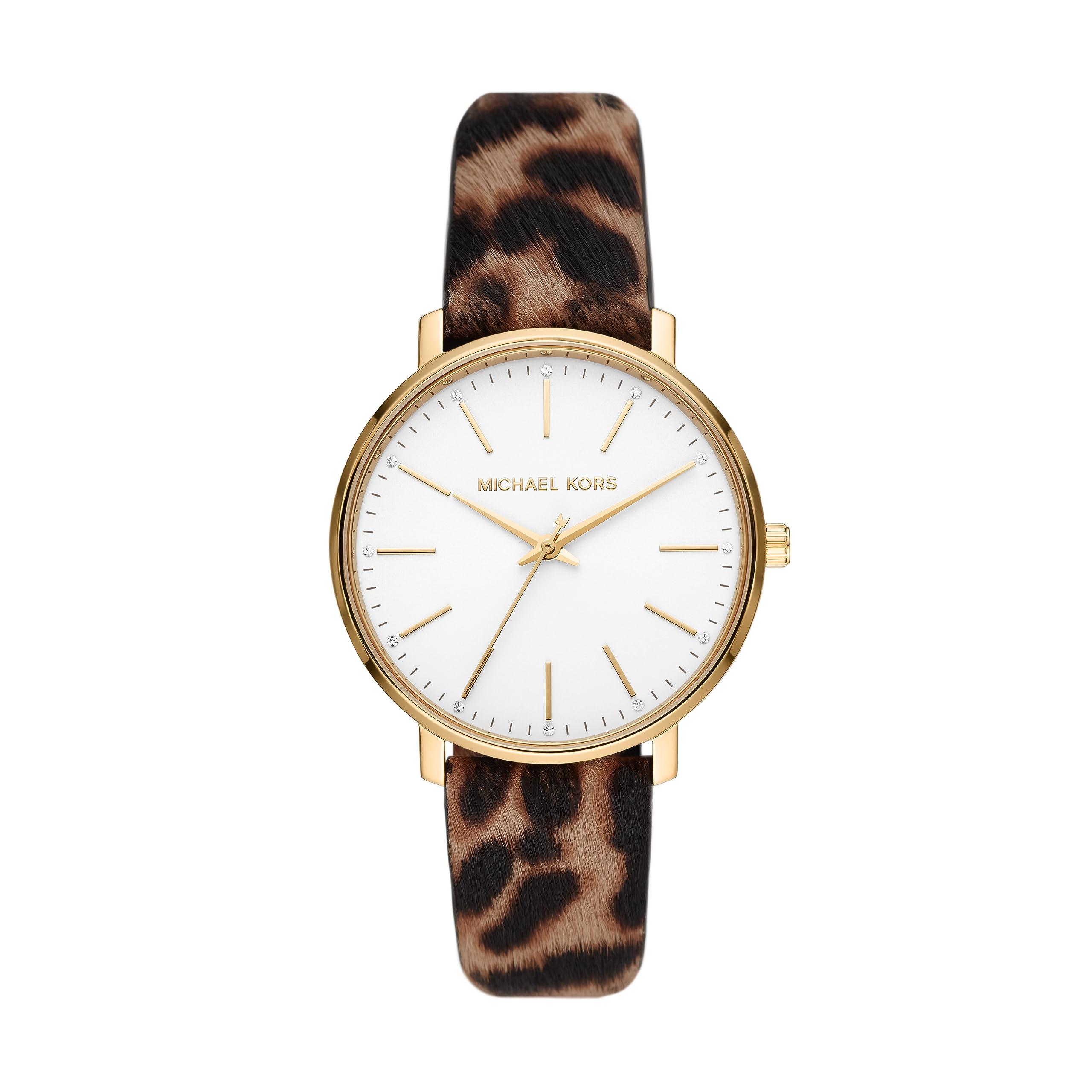 Michael kors cheetah watch best sale