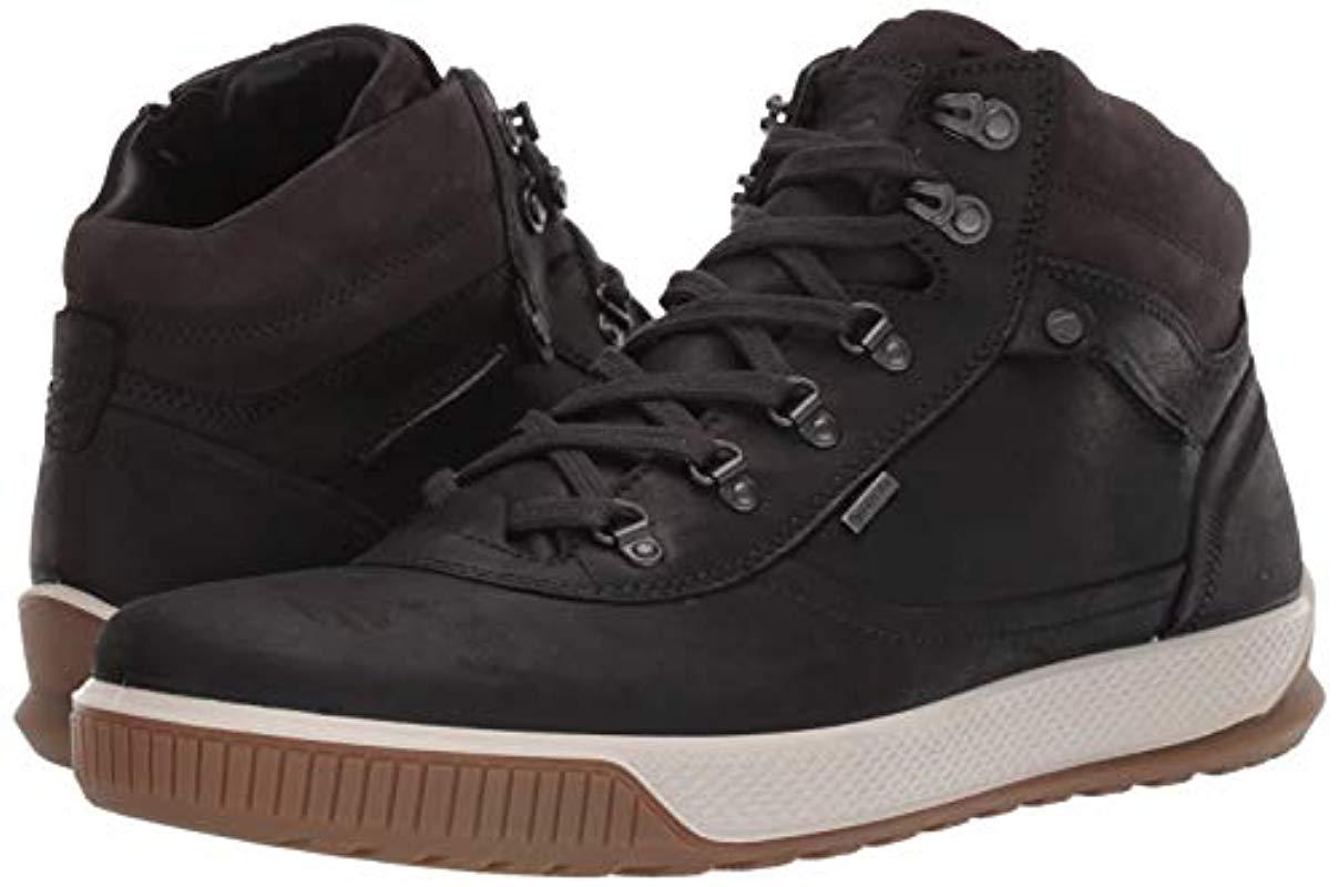 Ecco Byway Tred Gore-tex Urban Boot Sneaker in Black for Men | Lyst