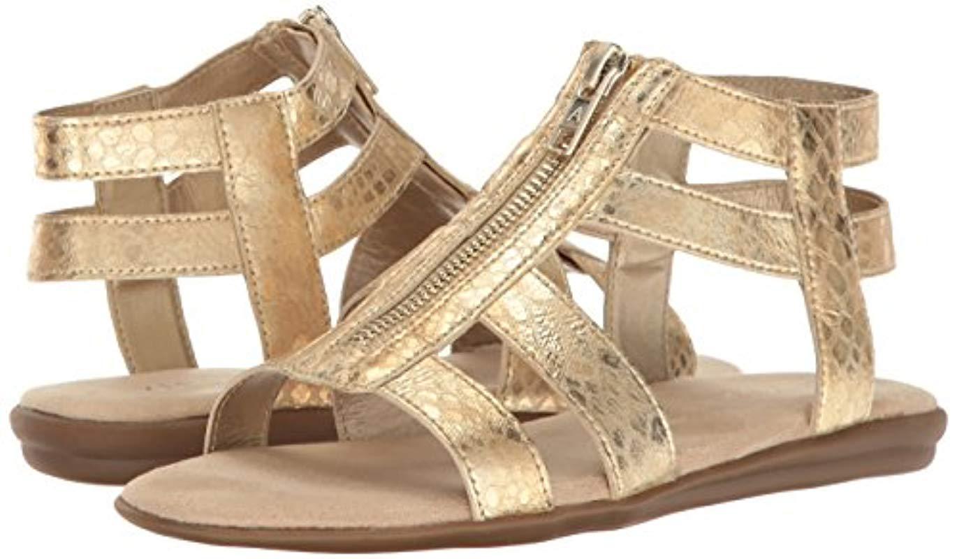 long gold gladiator sandals