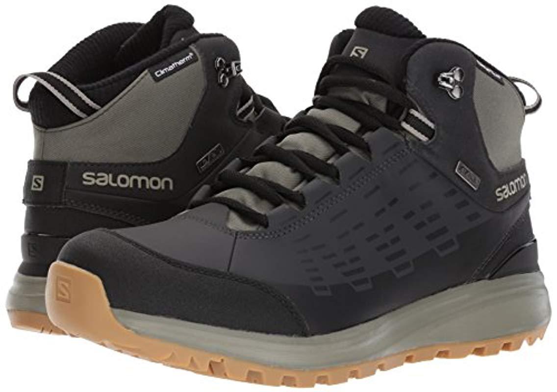 salomon men's kaipo climashield 2 winter boots
