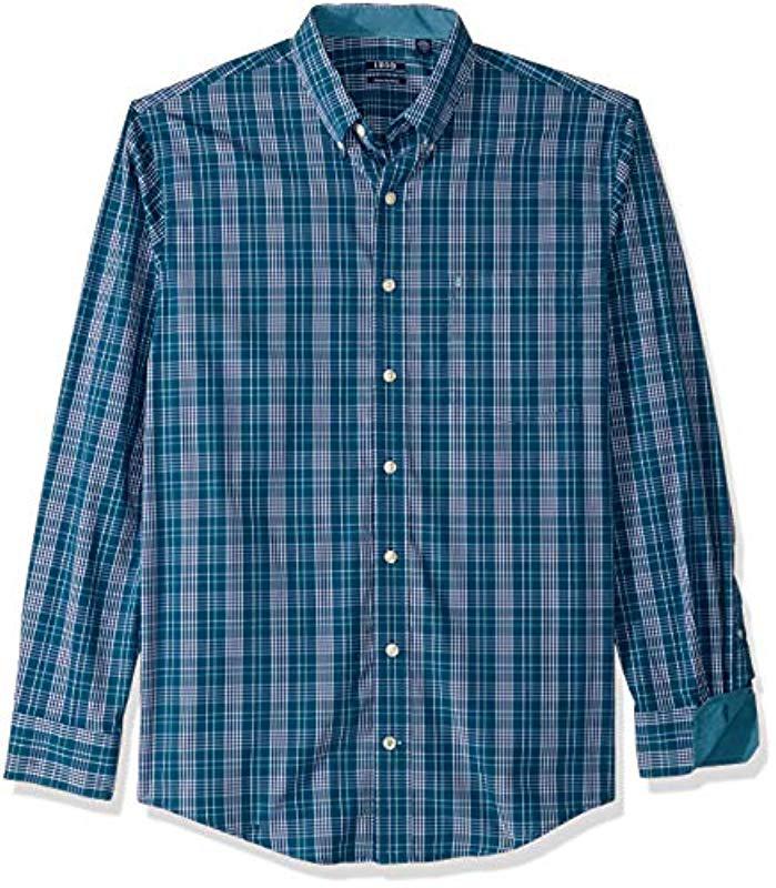 Lyst Izod Big And Tall Button Down Long Sleeve Stretch Performance