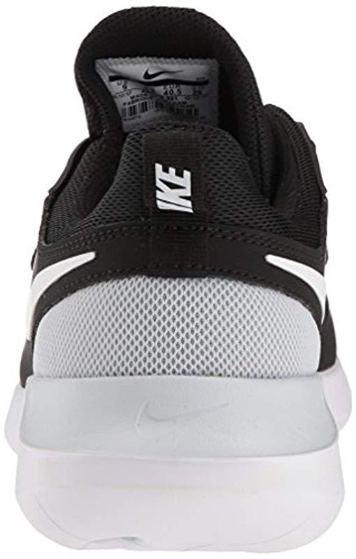 nike panelled tessen running shoes