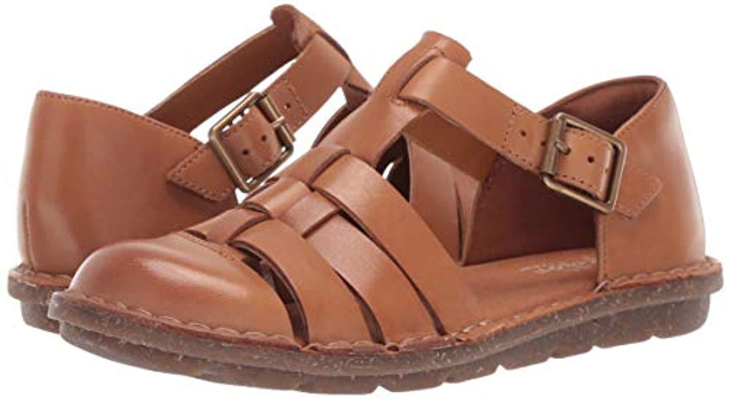 Clarks Blake Moss Fisherman Sandal in Brown | Lyst