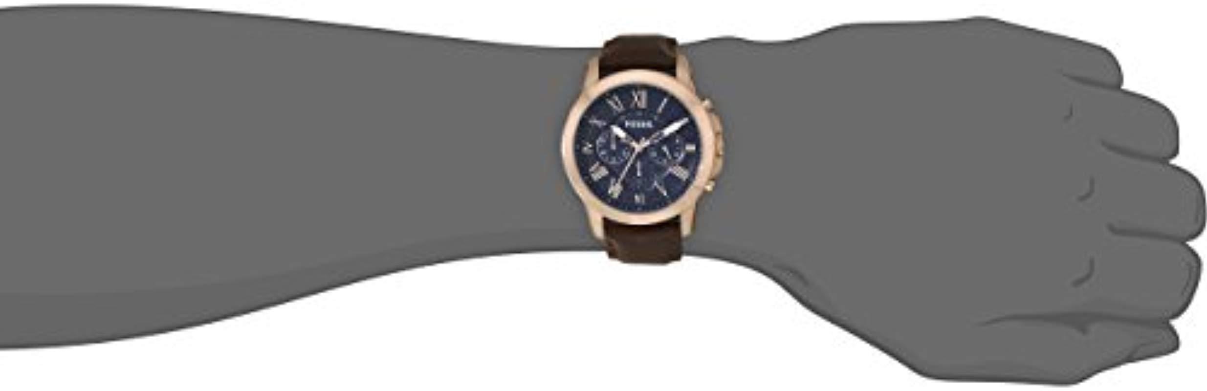 Fossil Chronograph Quartz Watch With 
