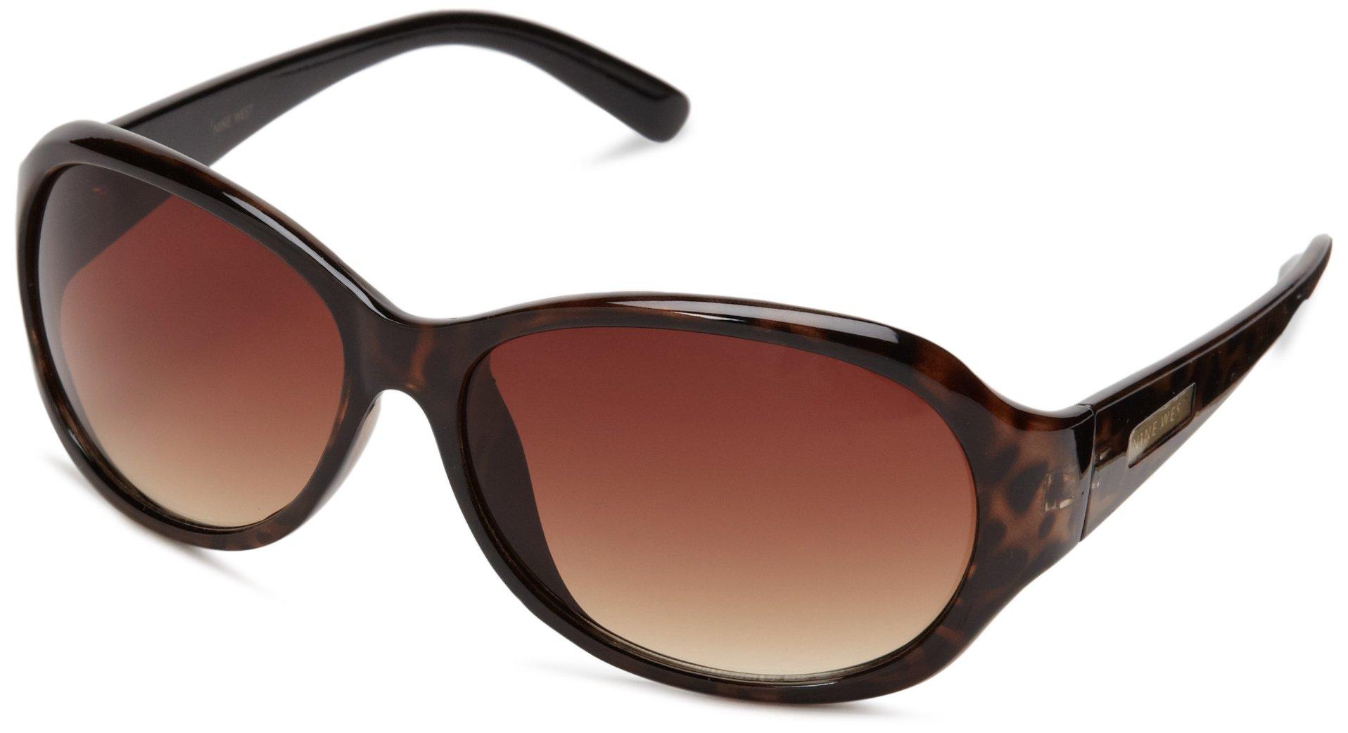 Nine West S04688rnj201 Oval Sunglasses,tort,124 Mm in Tortoise (Brown