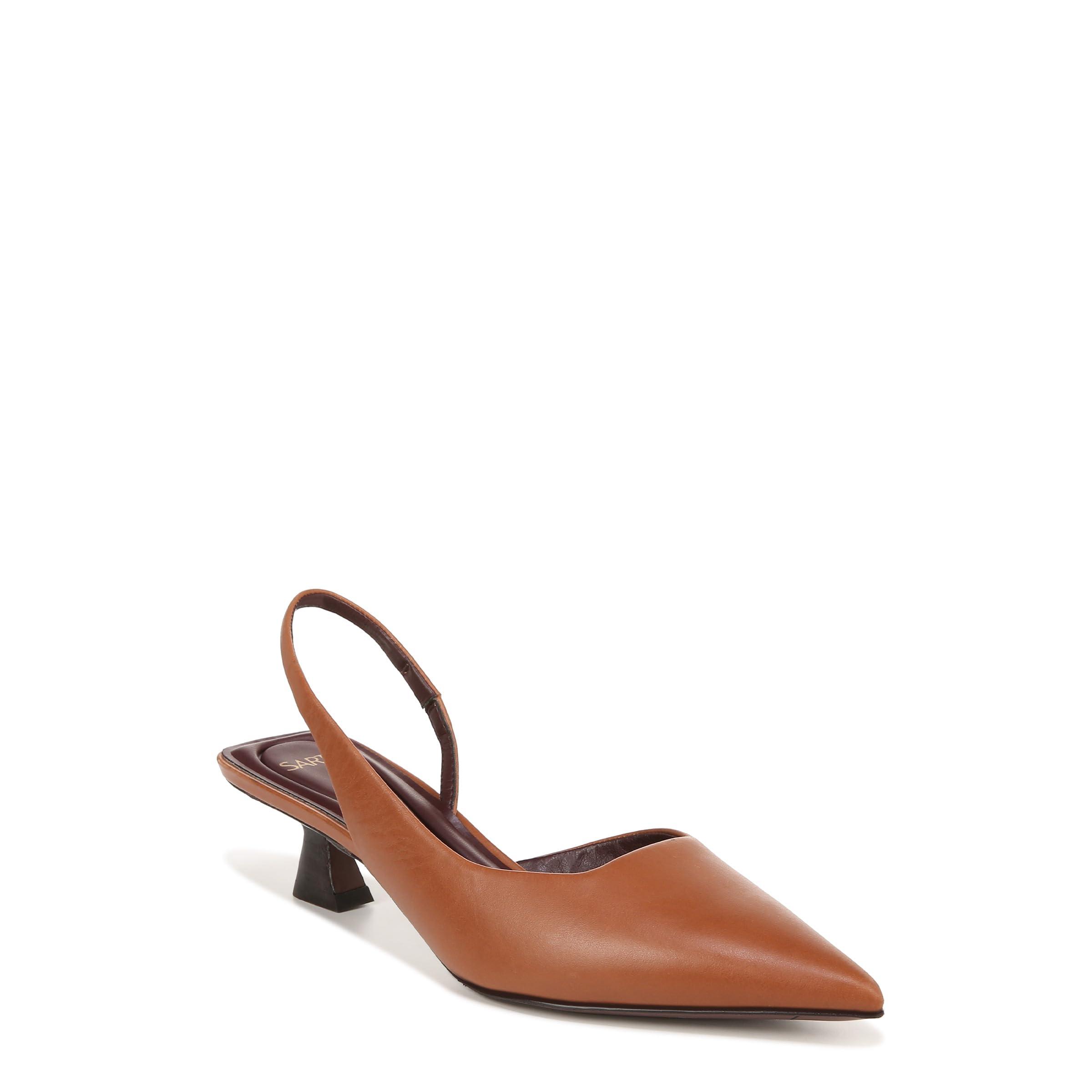 franco sarto vickie slingback kitten heel pump