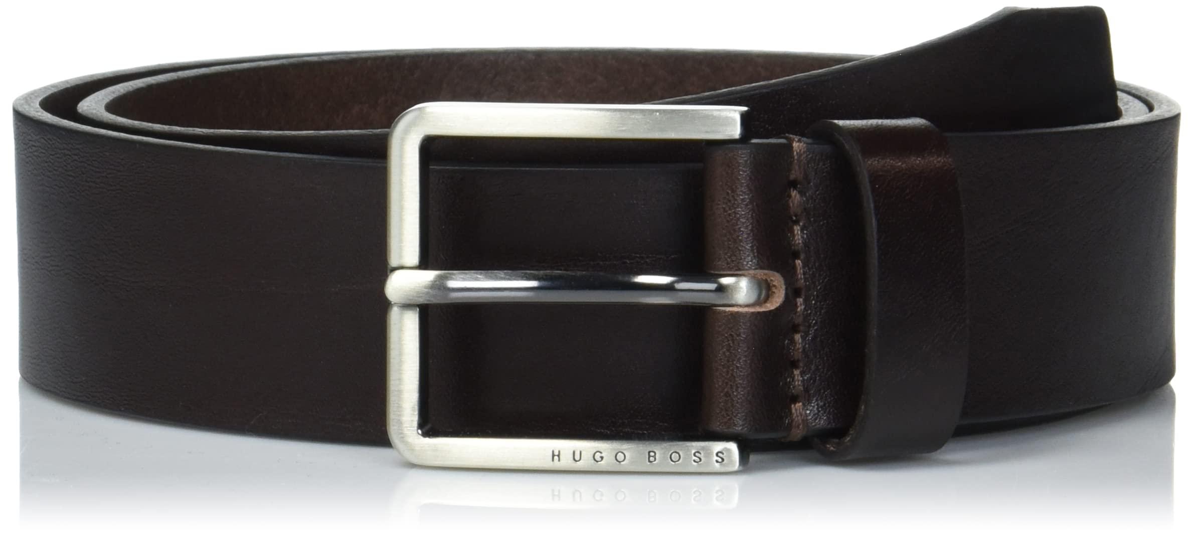 HUGO BOSS Boss Semi Shiny Leather Belt 