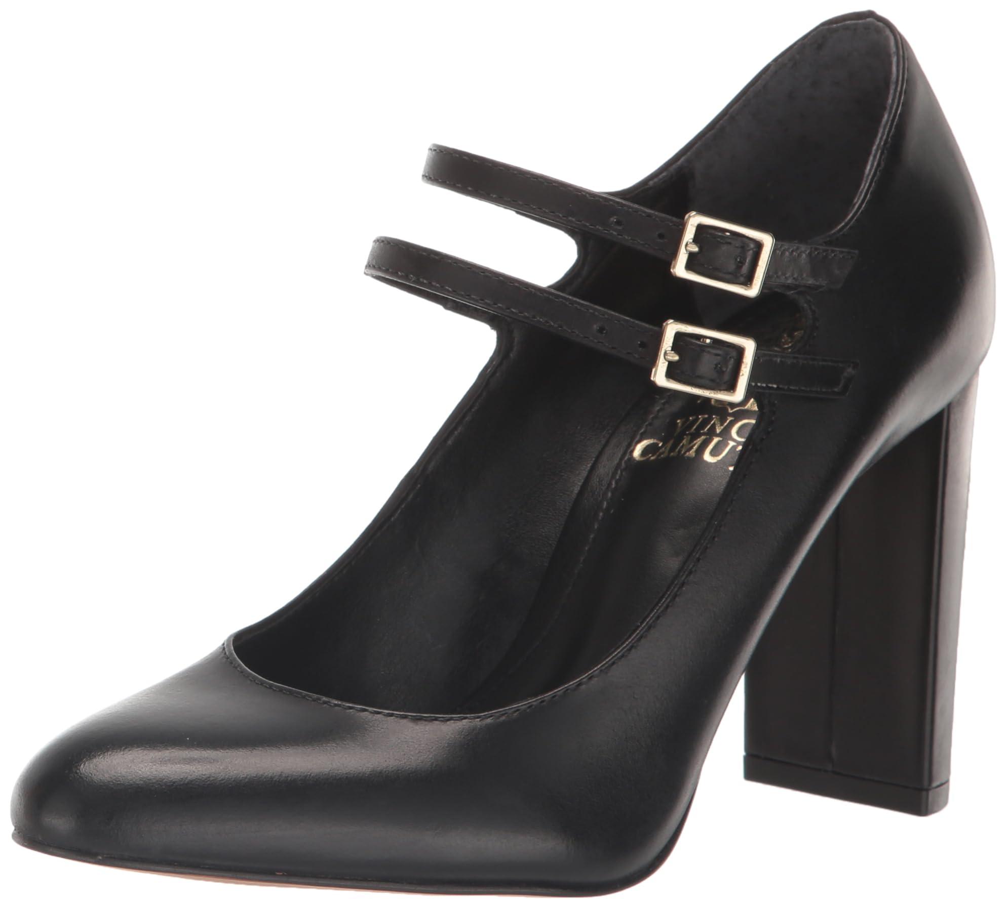 Vince Camuto Dahlein Block Heel Pump in Black Lyst