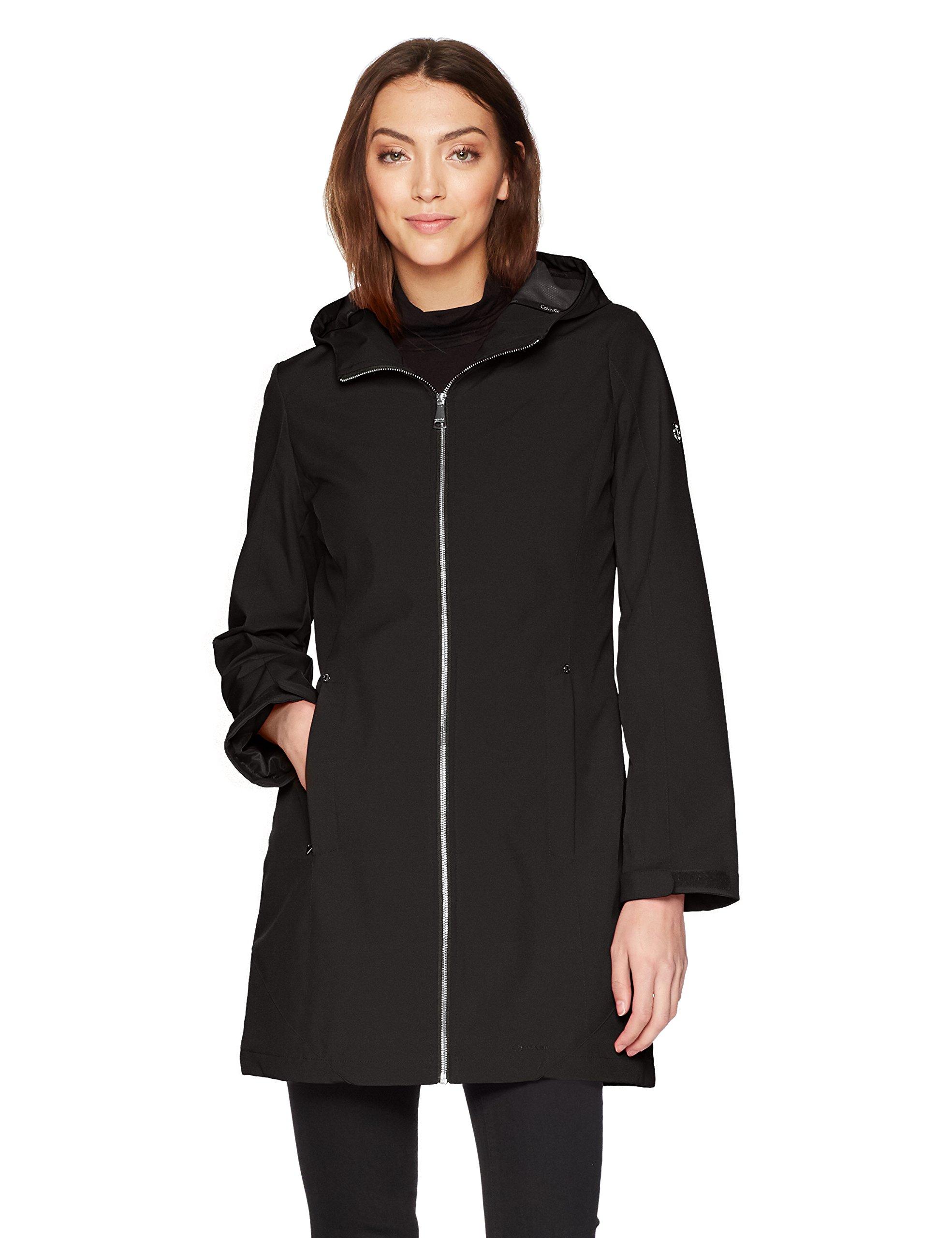 calvin klein rain jackets with hood