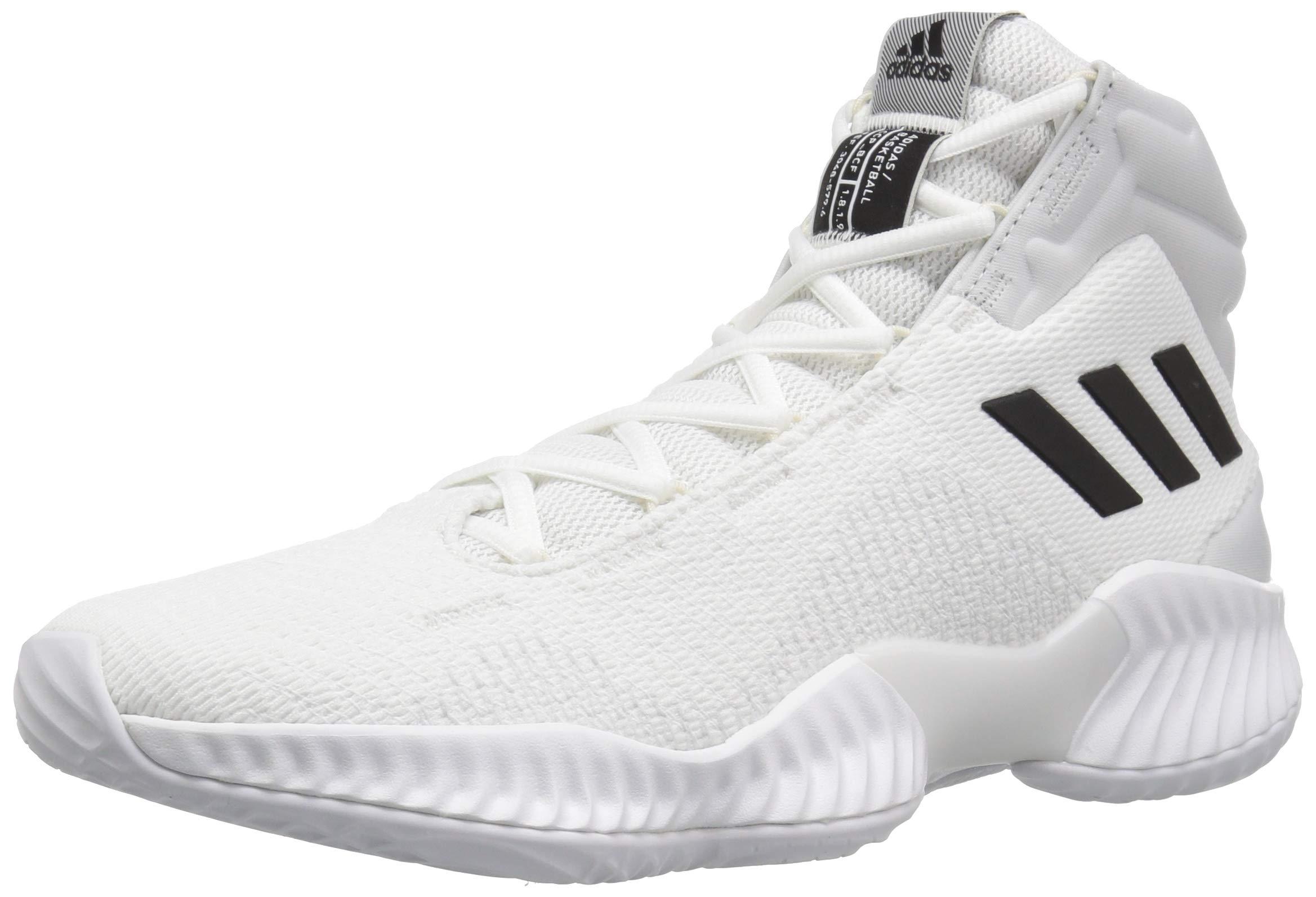adidas Originals Pro Bounce 2018 Basketball Shoe in White/Black/Crystal ...