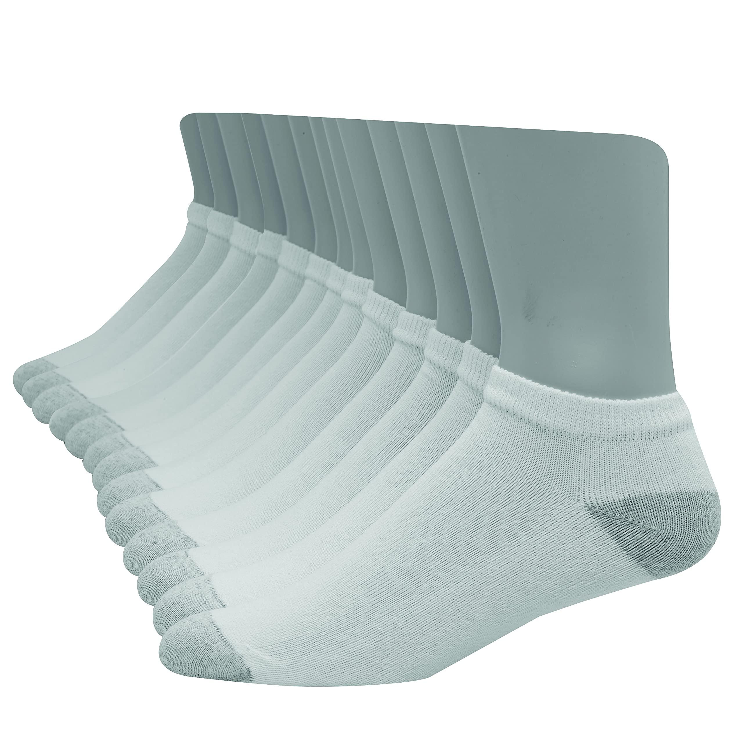 Hanes Freshiq Odor Technology Cool Comfort Reinforced Low Cut Socks in