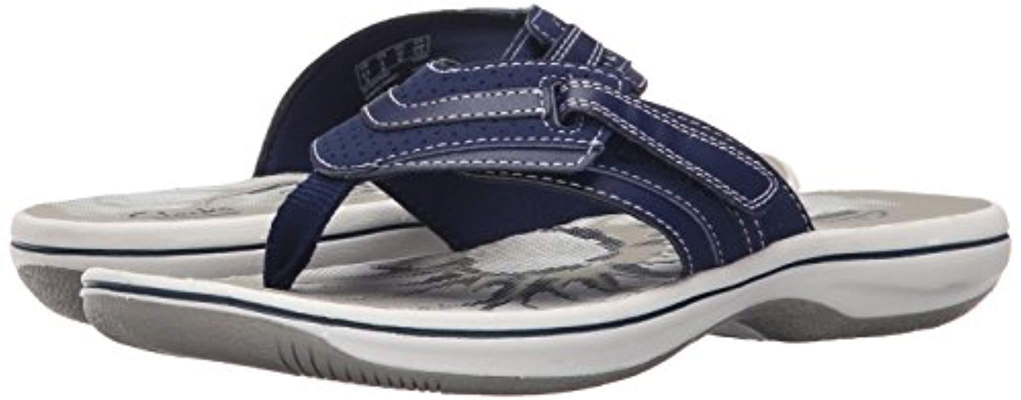 clarks women's brinkley keeley flip flop