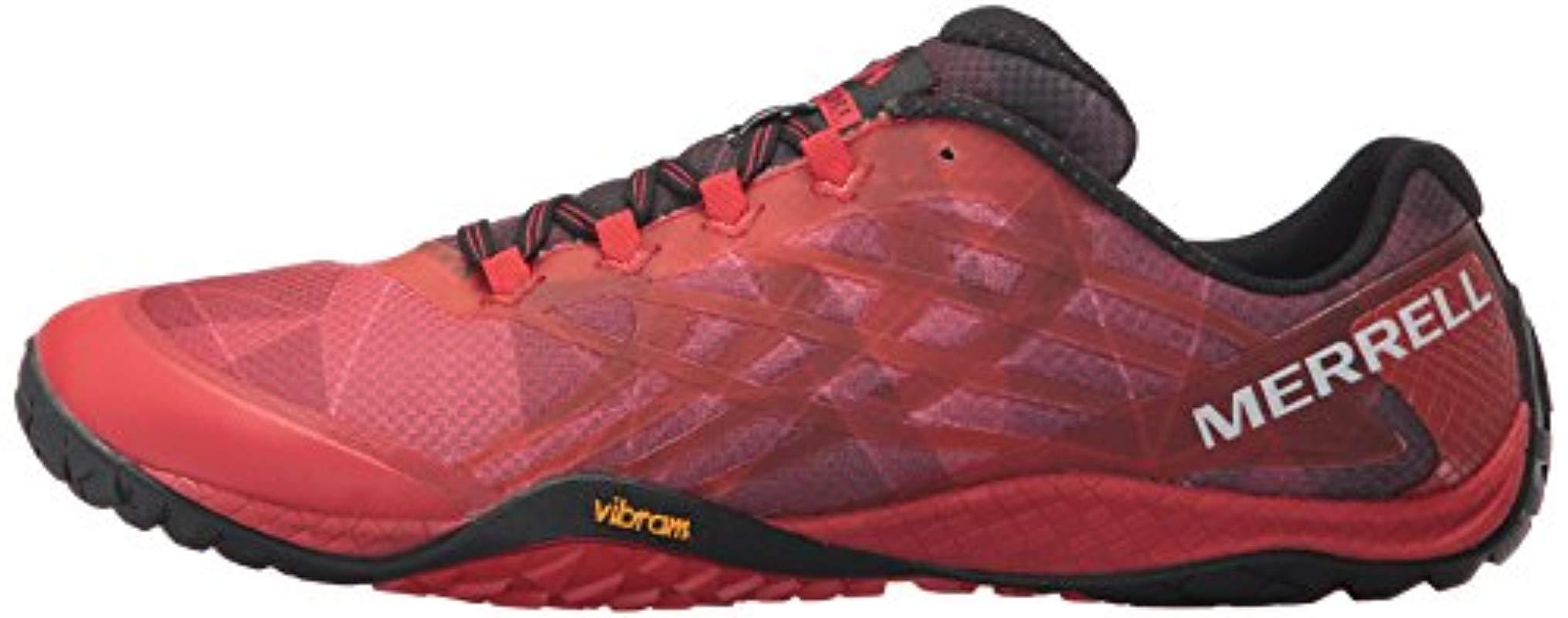 merrell trail glove 4 molten lava