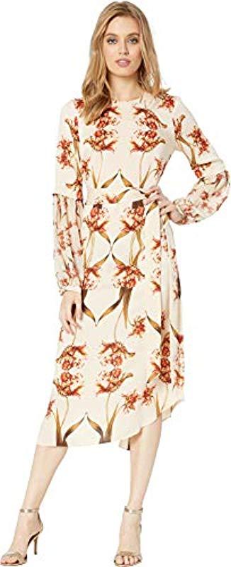 Bcbg tulip print shift dress sale