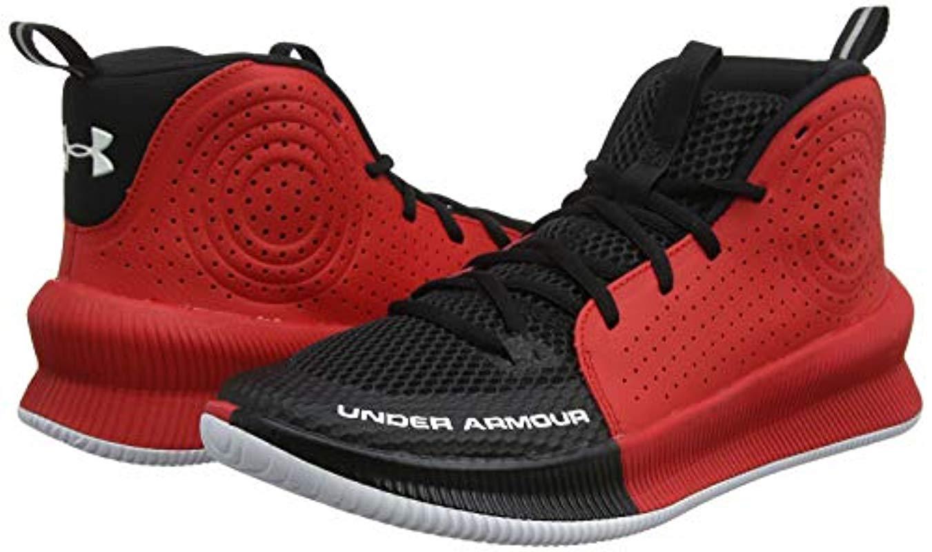 Under Armour Jet 2019 Basketball Shoe Running, Black (003)/red, 7 for Men |  Lyst