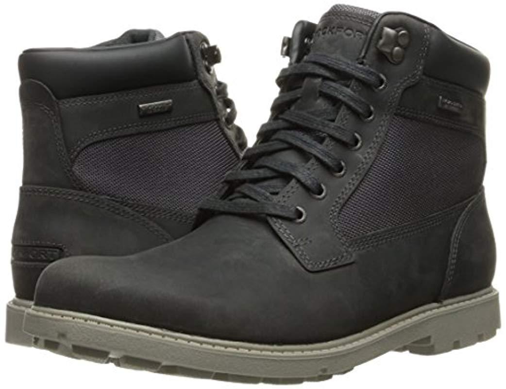 rockport men's rugged bucks high chukka boot
