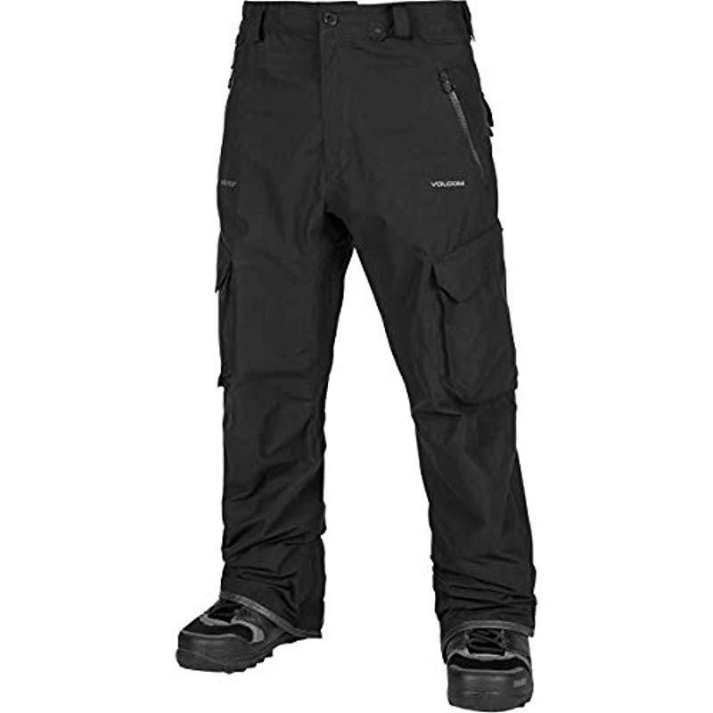 Lyst - Volcom Lo Gore-tex Articulated Snow Pant in Black for Men - Save 6%