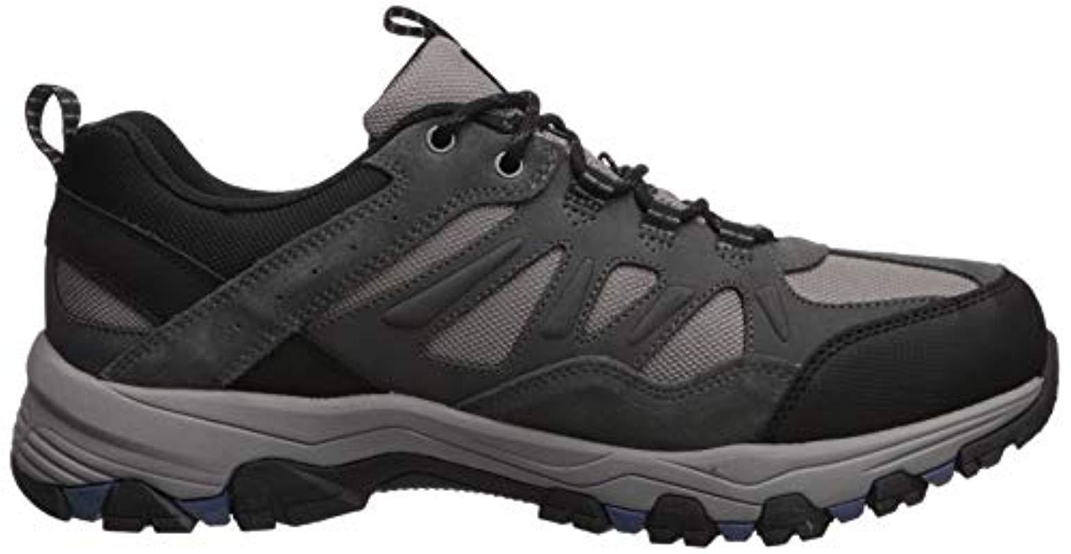 Skechers Outline-solego Trail Oxford Hiking Shoe in Grey (Gray) for Men ...