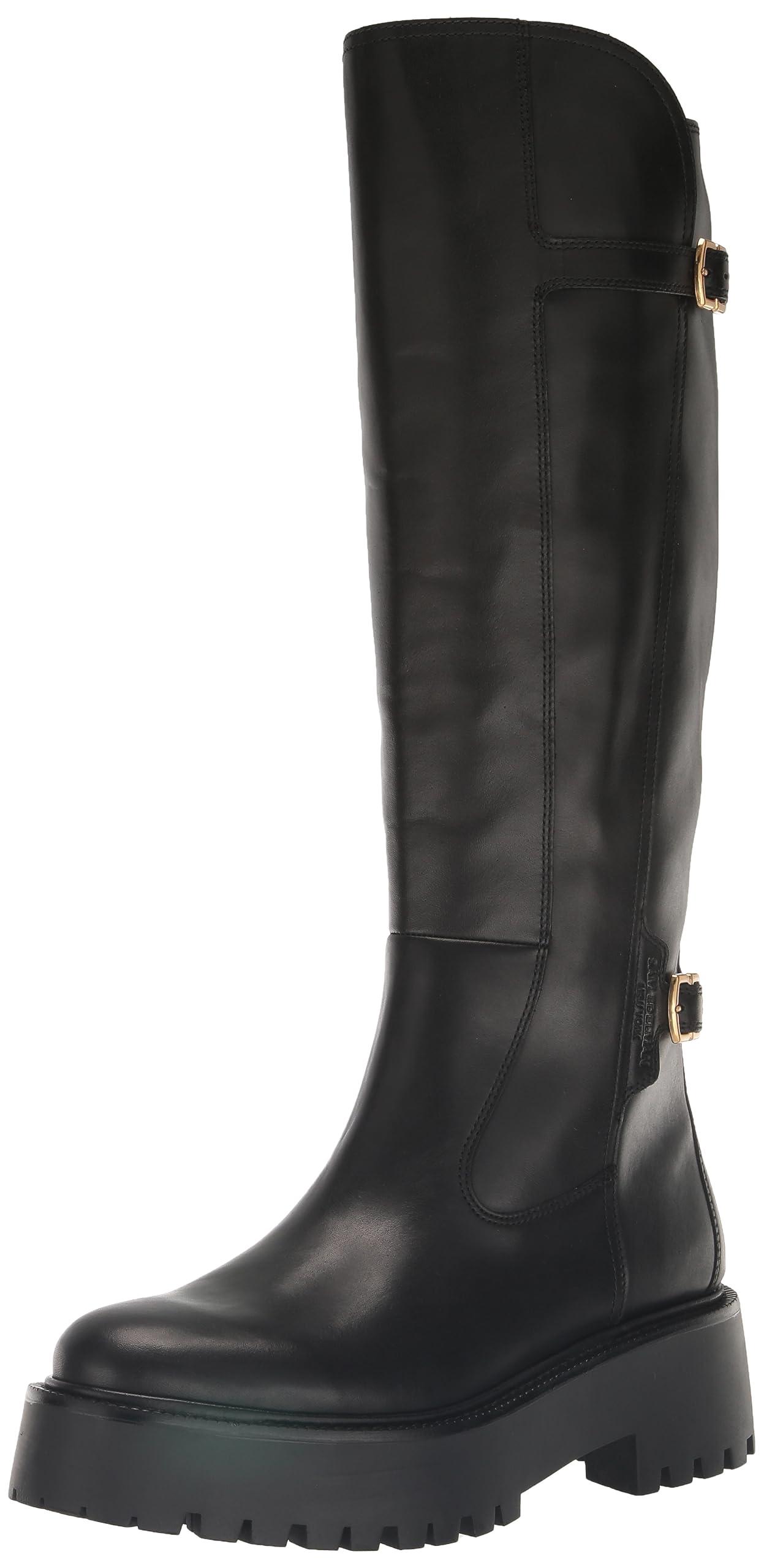 Sam Edelman Elayna Combat Boot in Black Lyst