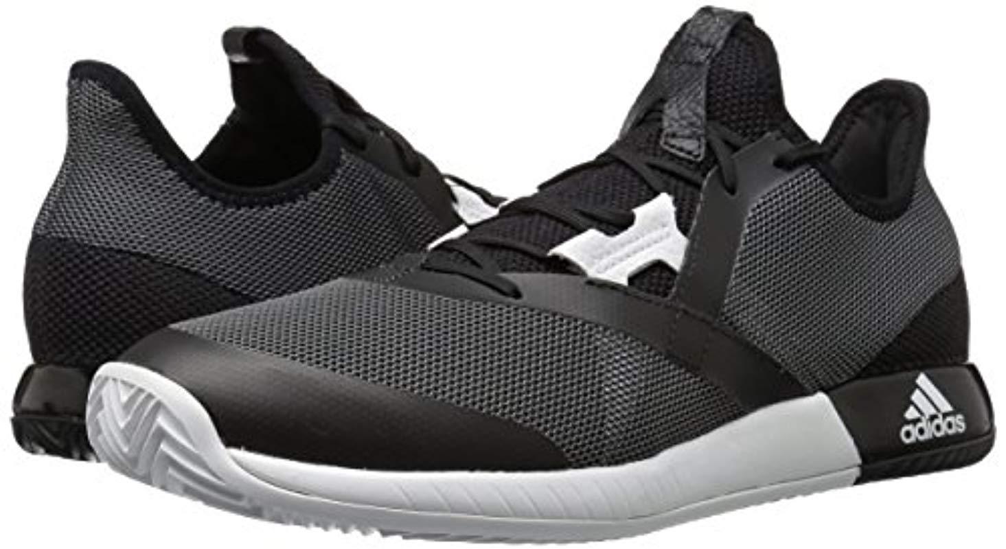 adidas Adizero Defiant Bounce Tennis Shoe in Black for Men - Lyst