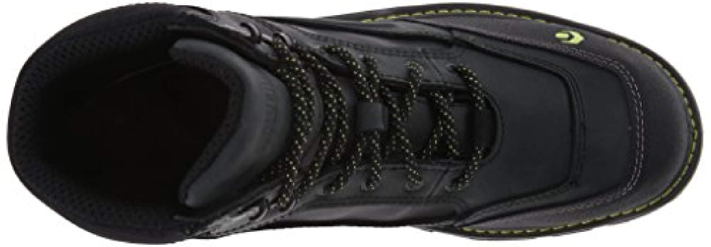 wolverine men's overman nano toe 6 inch wpf contour welt work boot