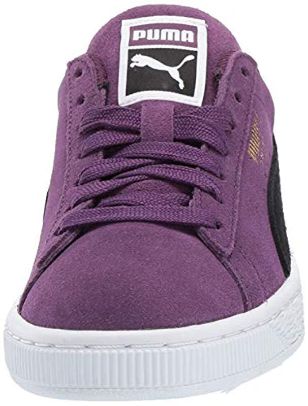 PUMA Suede Classic Sneaker in Purple Lyst