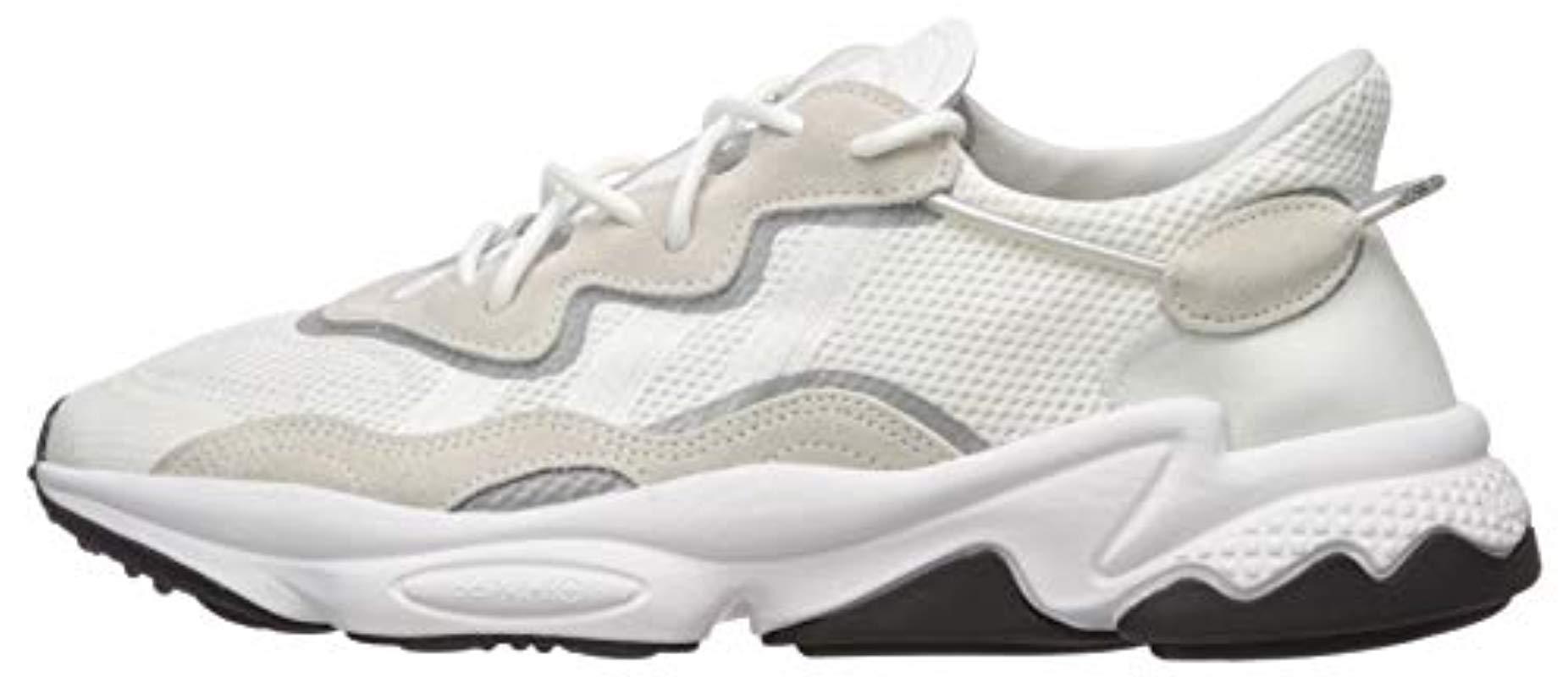 Ozweego Sneaker, Ftwr White/ftwr White/core Black, 8 M Us Ozweego Sneaker, Ftwr White/ftwr White/core Black, 8 M Us