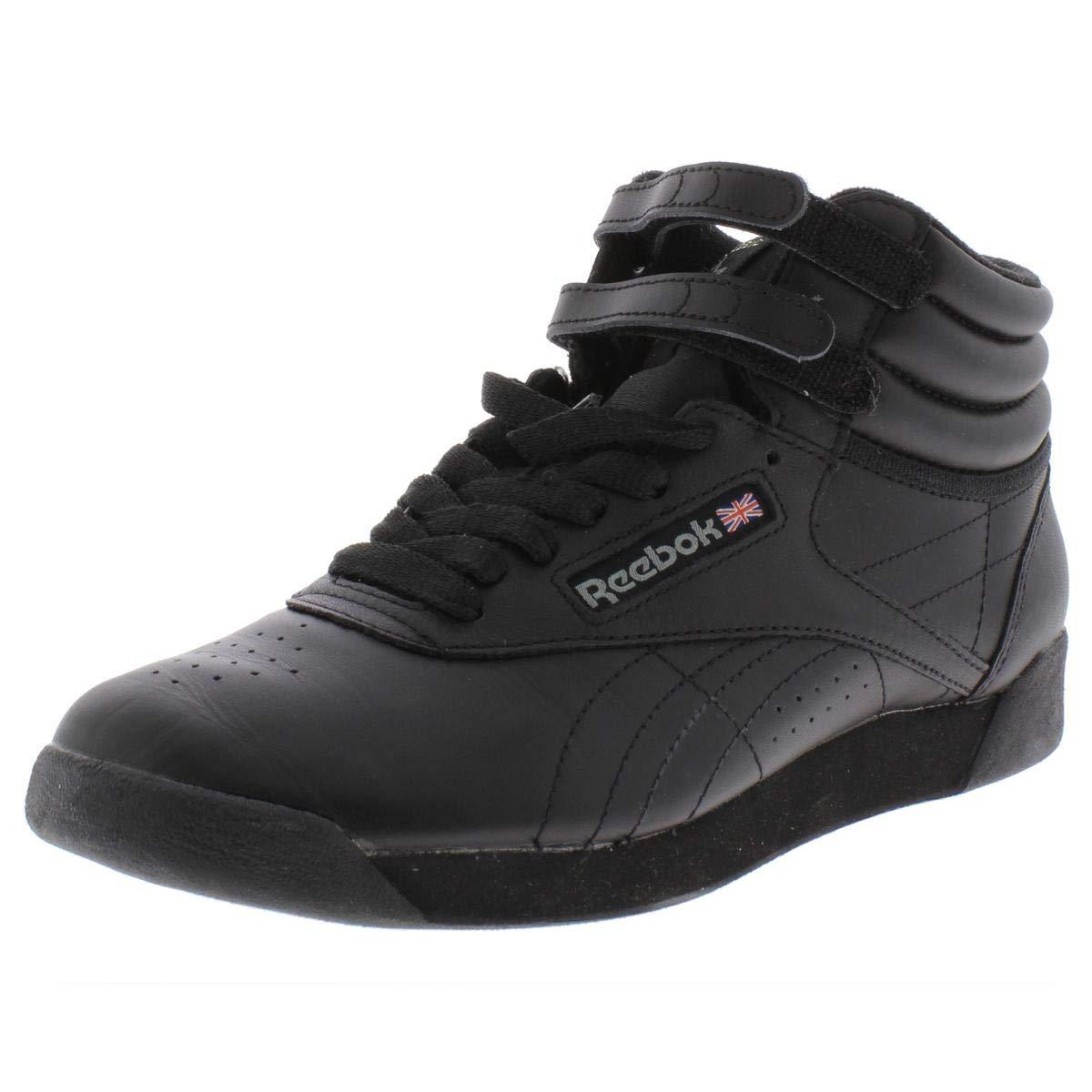 Reebok Leather F/s Hi Sneakers in Black - Save 51% - Lyst
