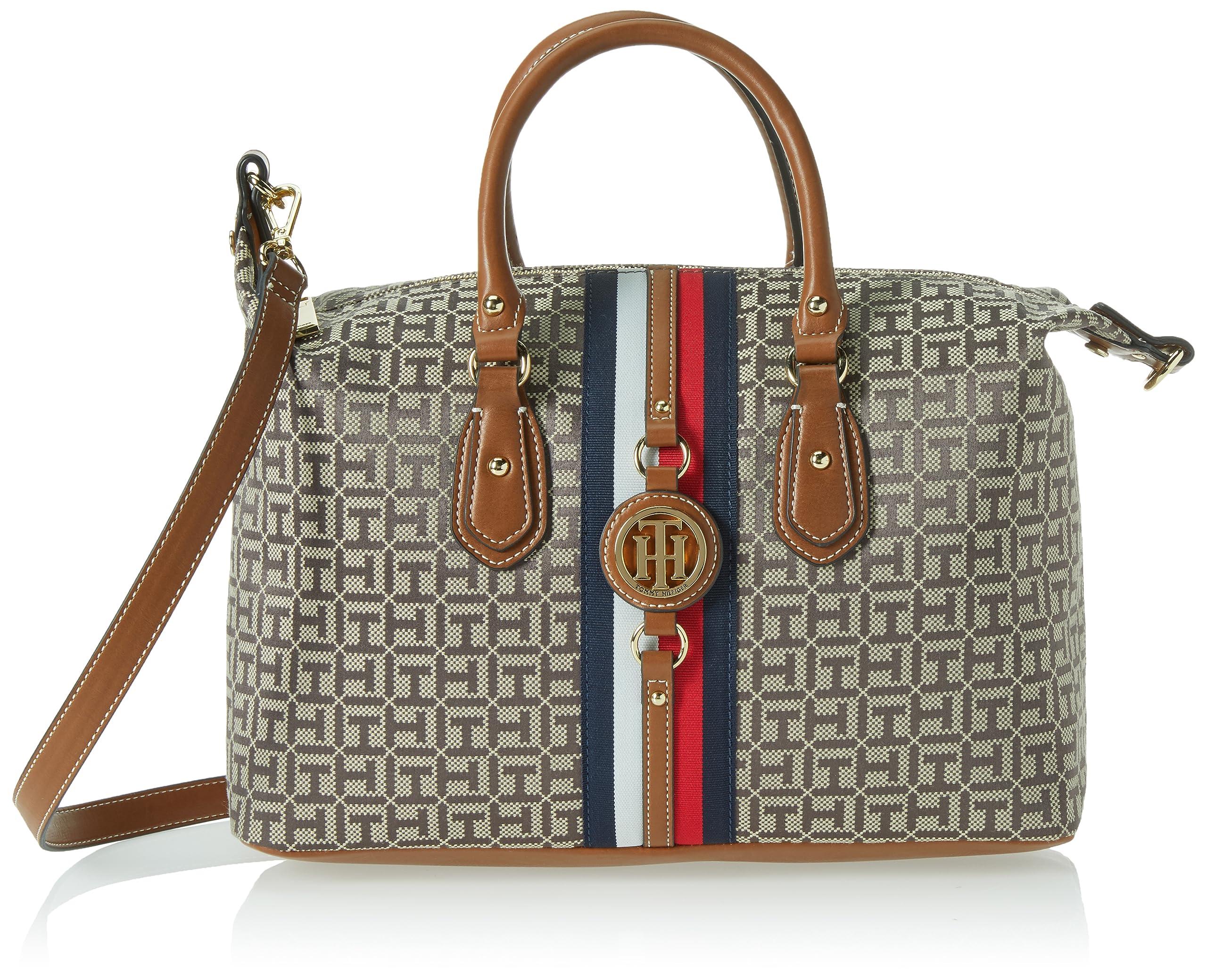 Tommy Hilfiger Jaden Satchel Crossbody Bag in Metallic Lyst