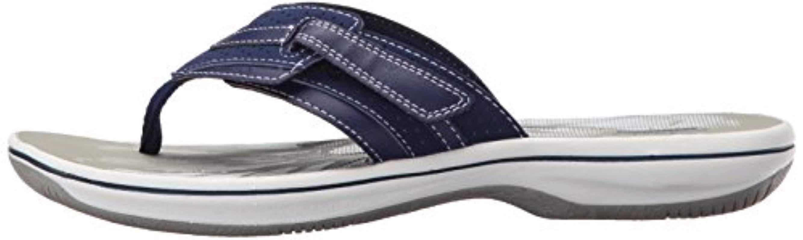 clarks women's brinkley keeley flip flop