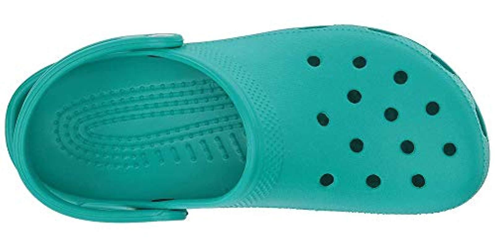 crocs tropical teal
