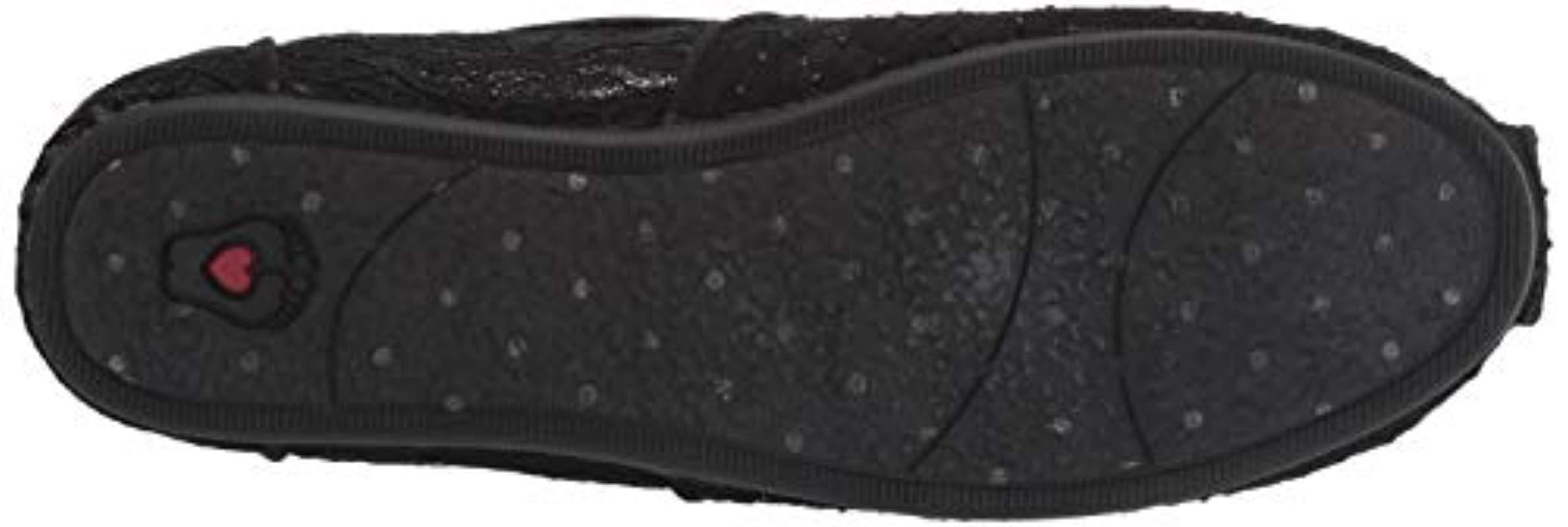 bobs ballet flats black