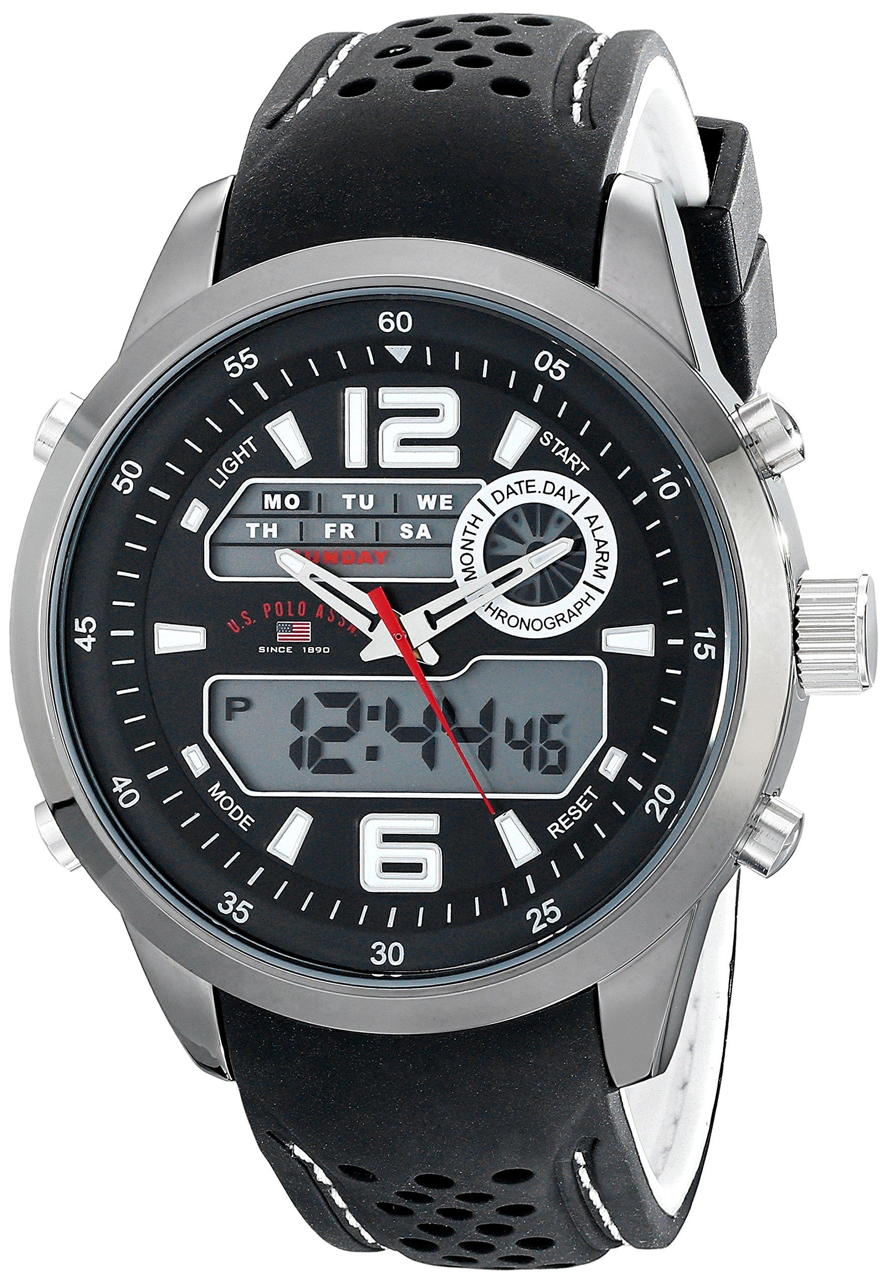 Us polo clearance analog digital watch