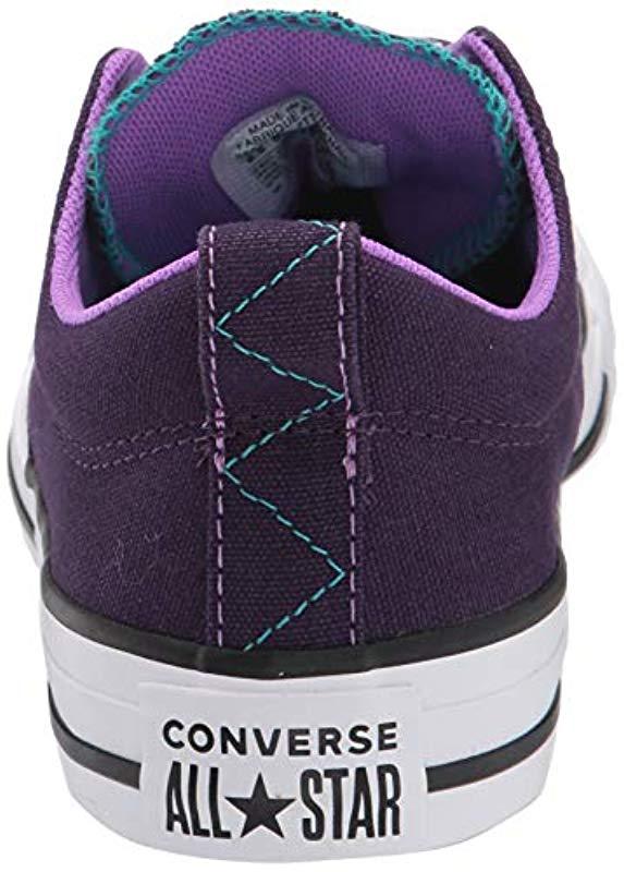 Converse Chuck Taylor All Star Madison Low Top Sneaker in Purple | Lyst